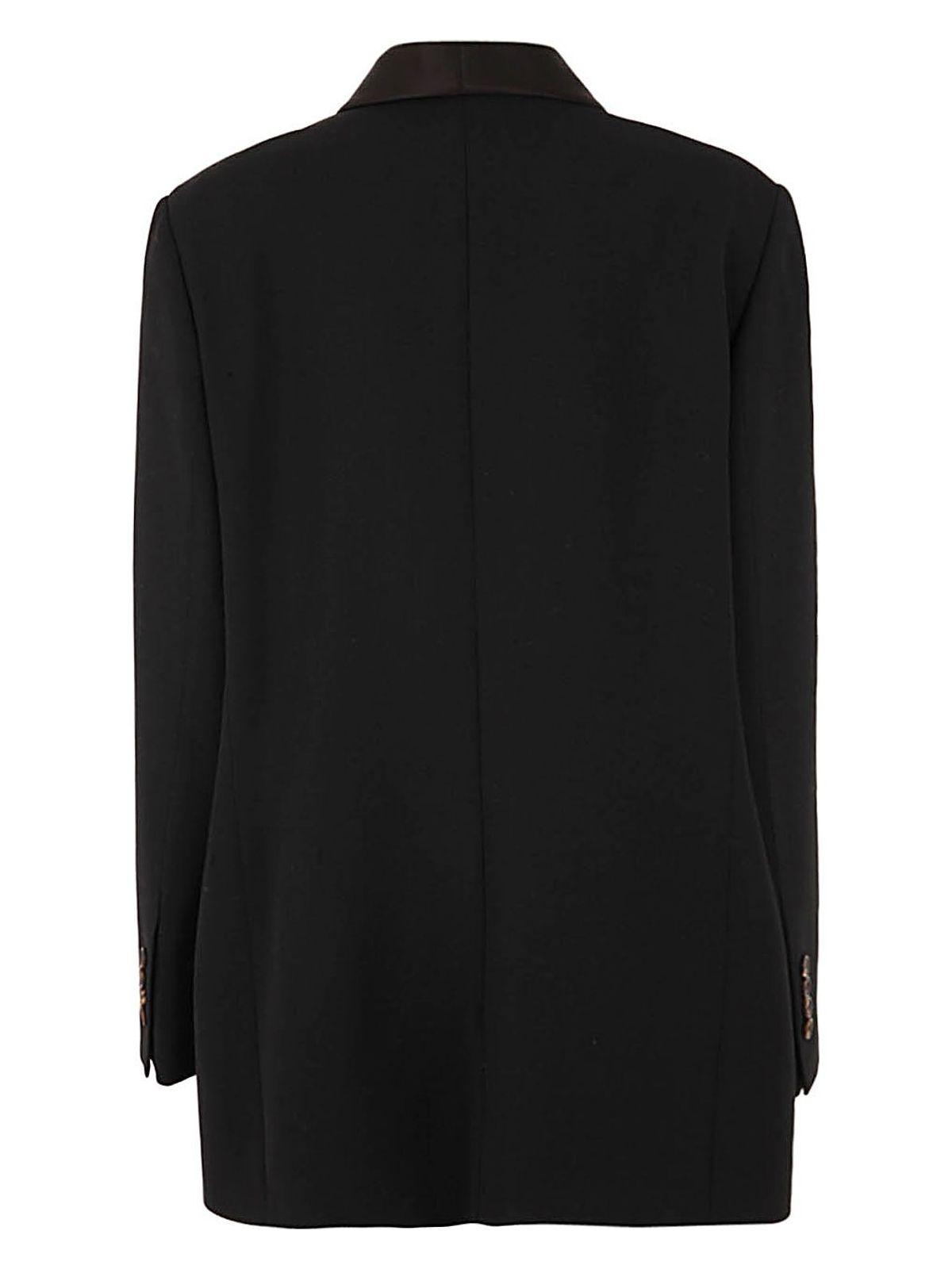 Brunello Cucinelli Women's Double Breasted Jacket in Black