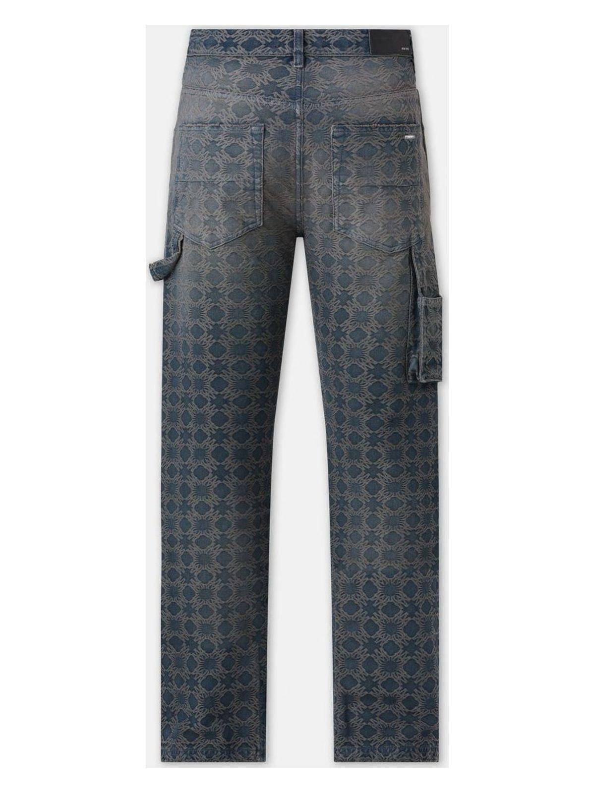 Amiri Men's Ma Quad Jacquard Carpenter Jean