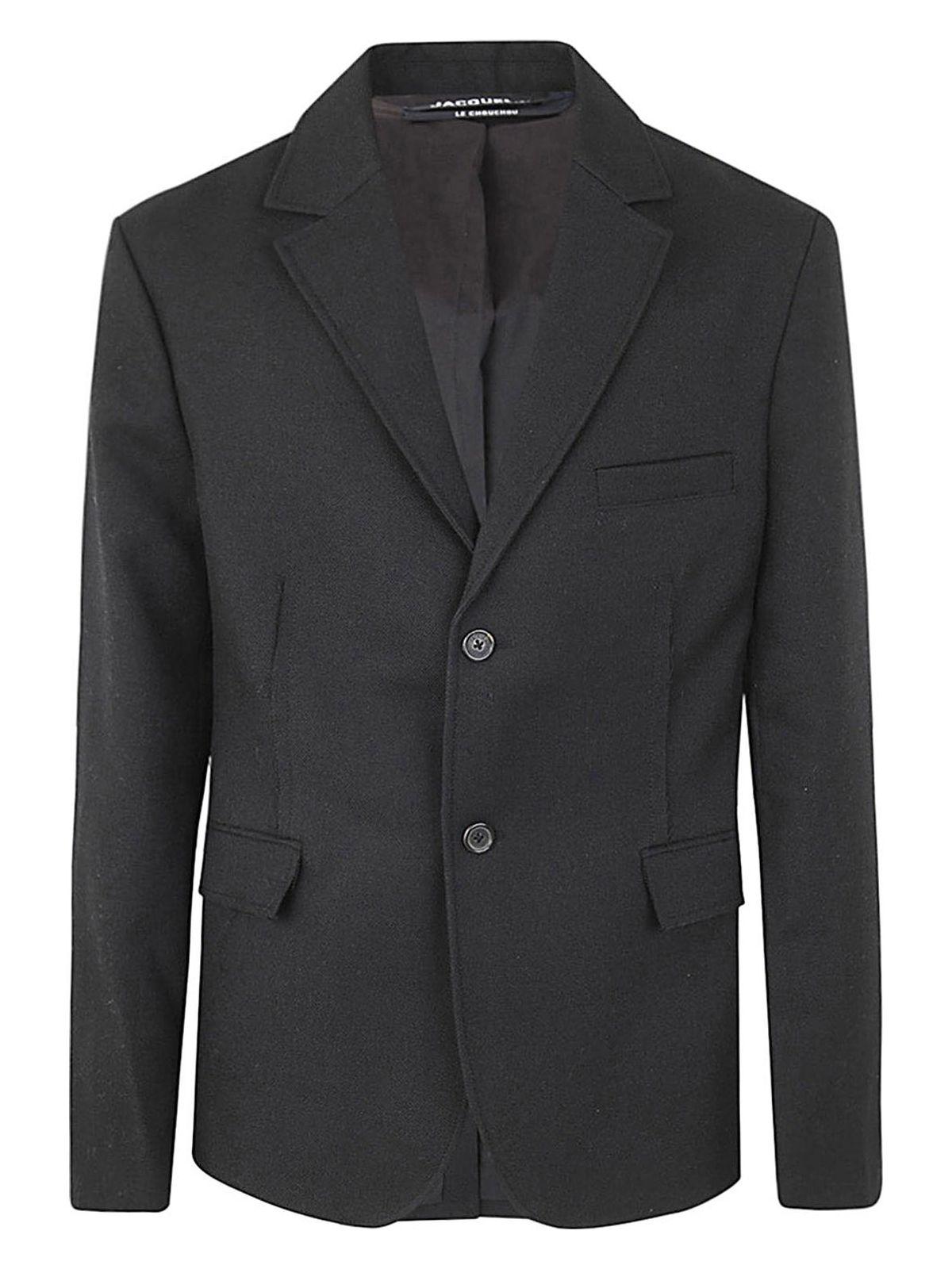 Jacquemus Men's La Veste Disgreghi in Black