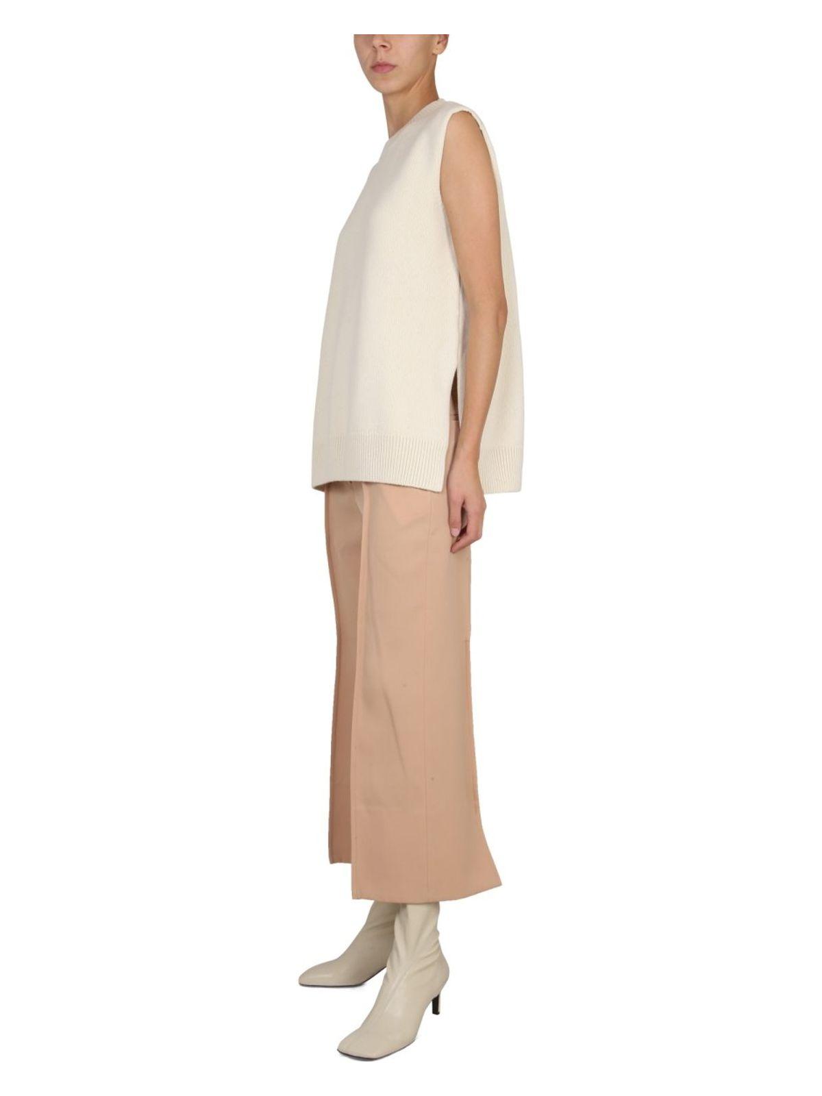 Jil Sander Women's Wool Pants in Beige