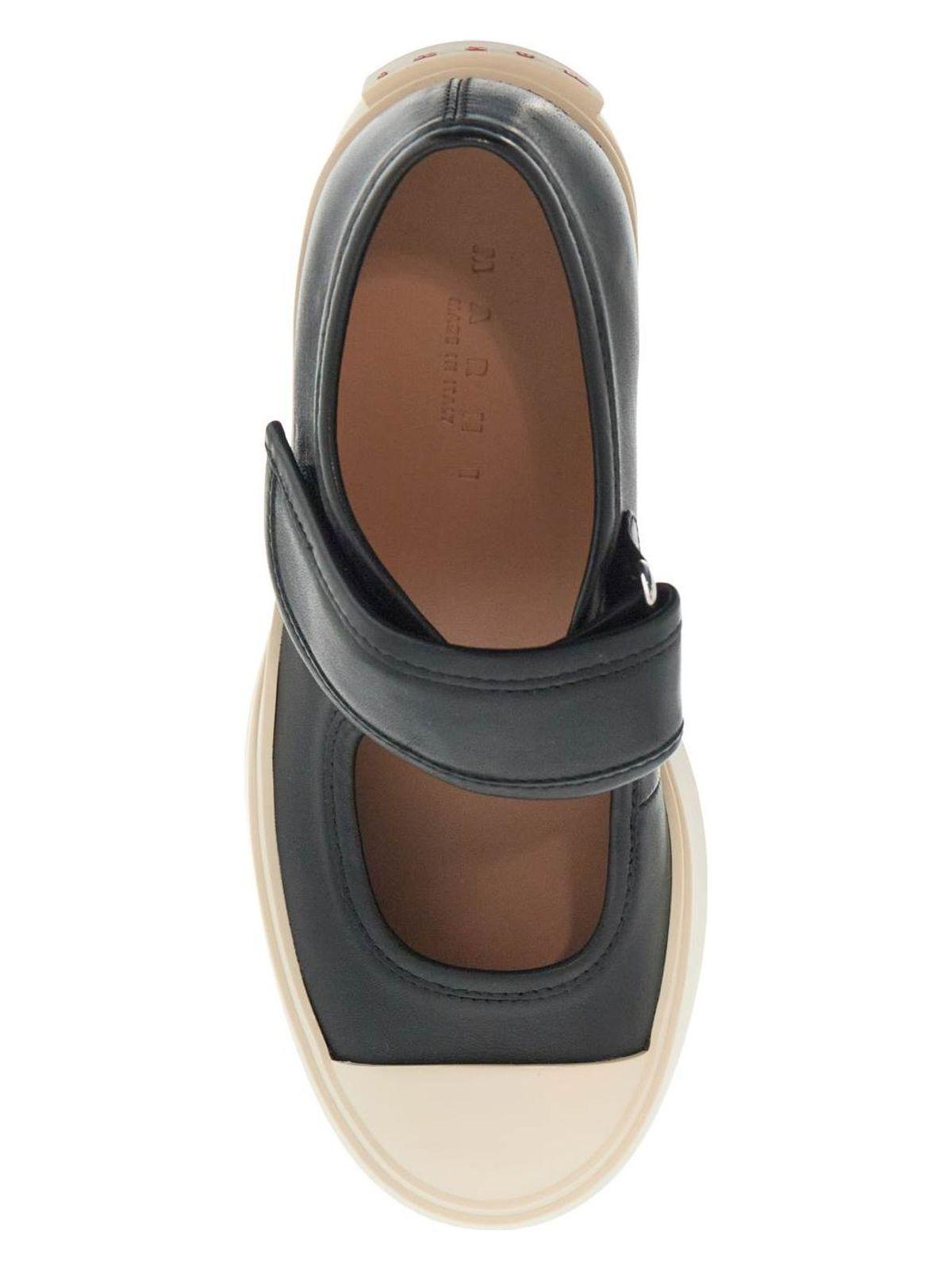 Marni Mary Jane Low-Top Sneakers Black