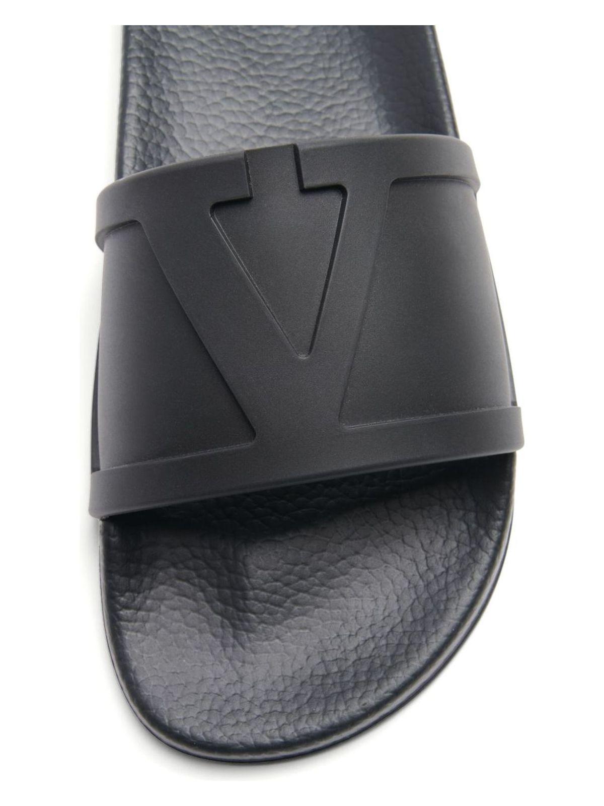 Valentino Garavani Men's Coolside Pool Slides in Black
