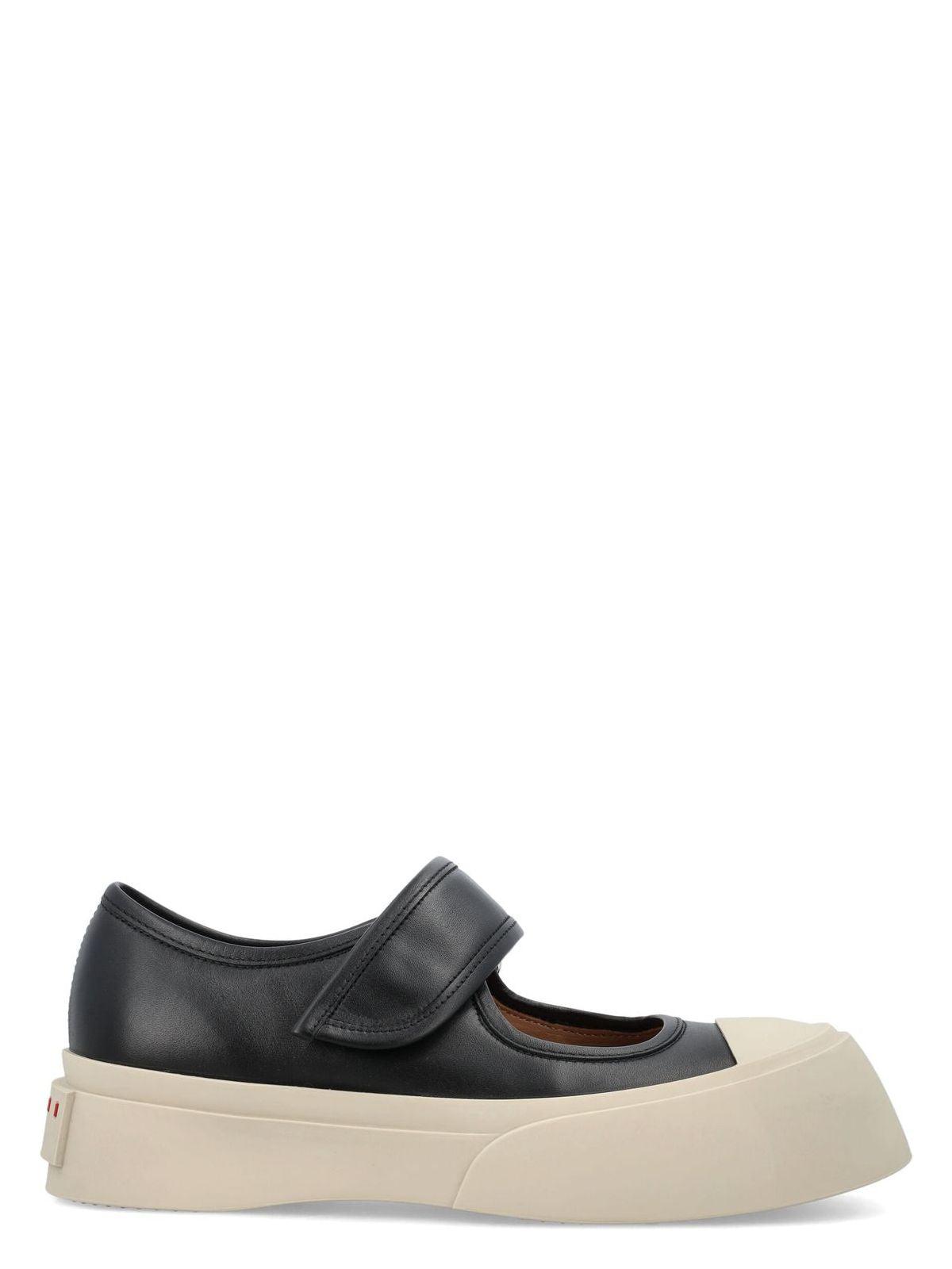Marni Mary Jane Low-Top Sneakers Black