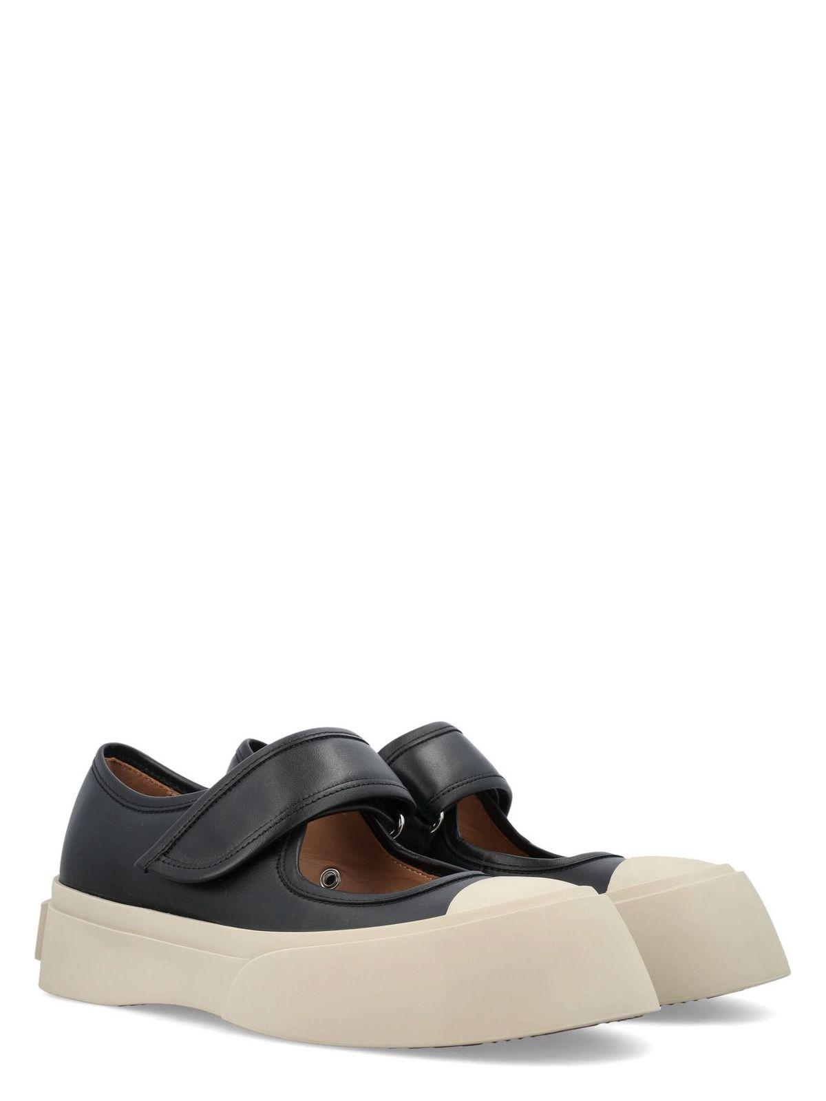 Marni Mary Jane Low-Top Sneakers Black