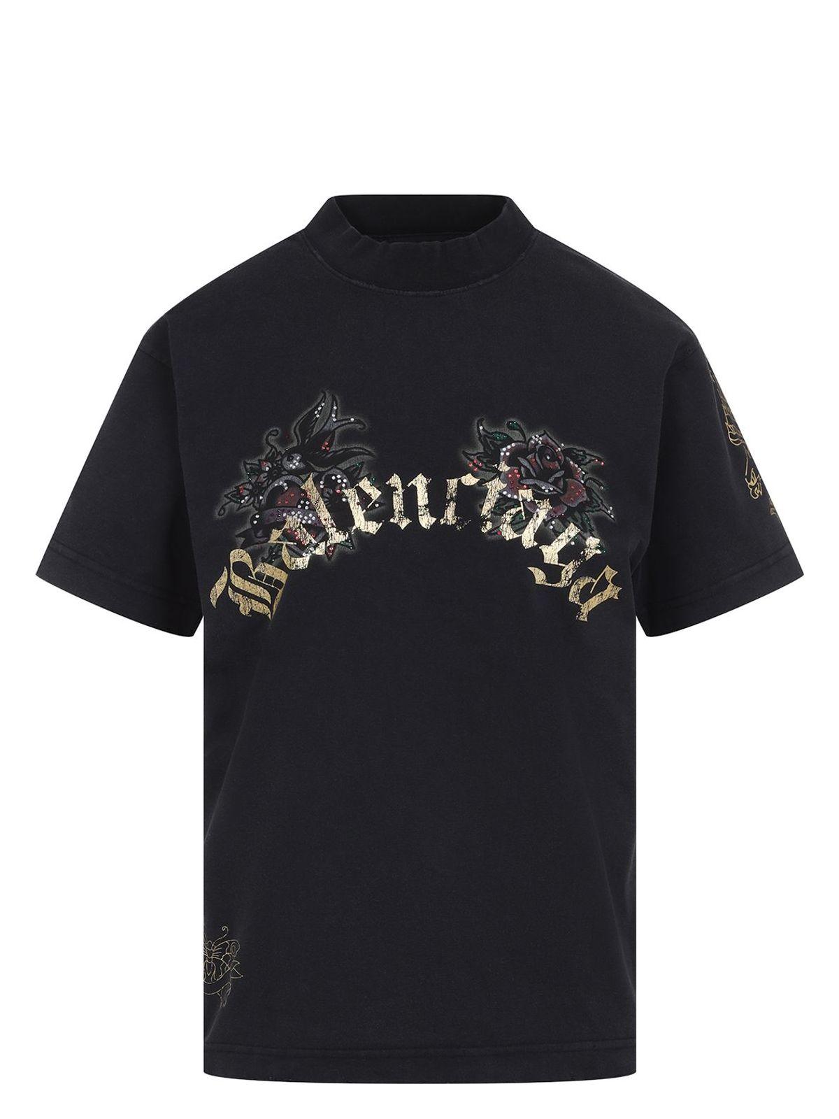 Balenciaga Women's Fit T-Shirt in Black