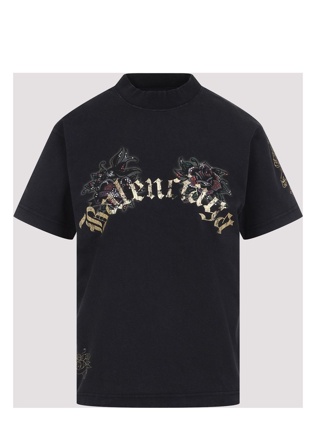 Balenciaga Women's Fit T-Shirt in Black