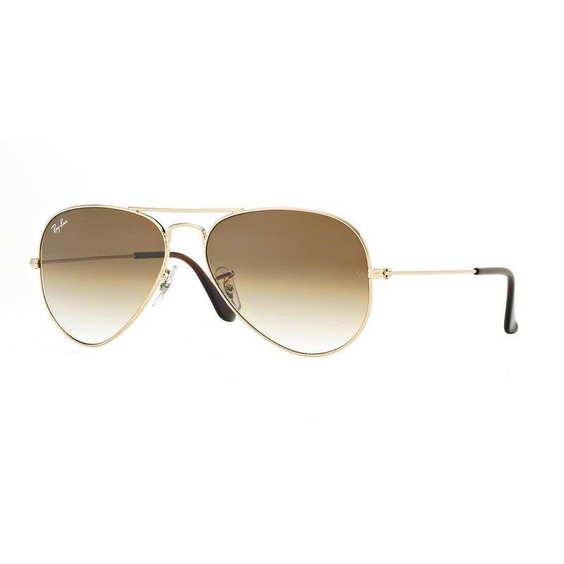 Ray-Ban Aviator Sunglasses in Gold