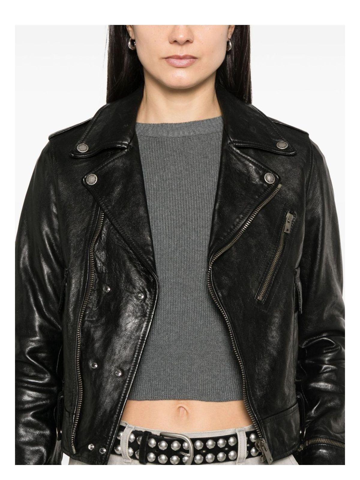 Golden Goose Women's Nevada Leather Biker Jacket
