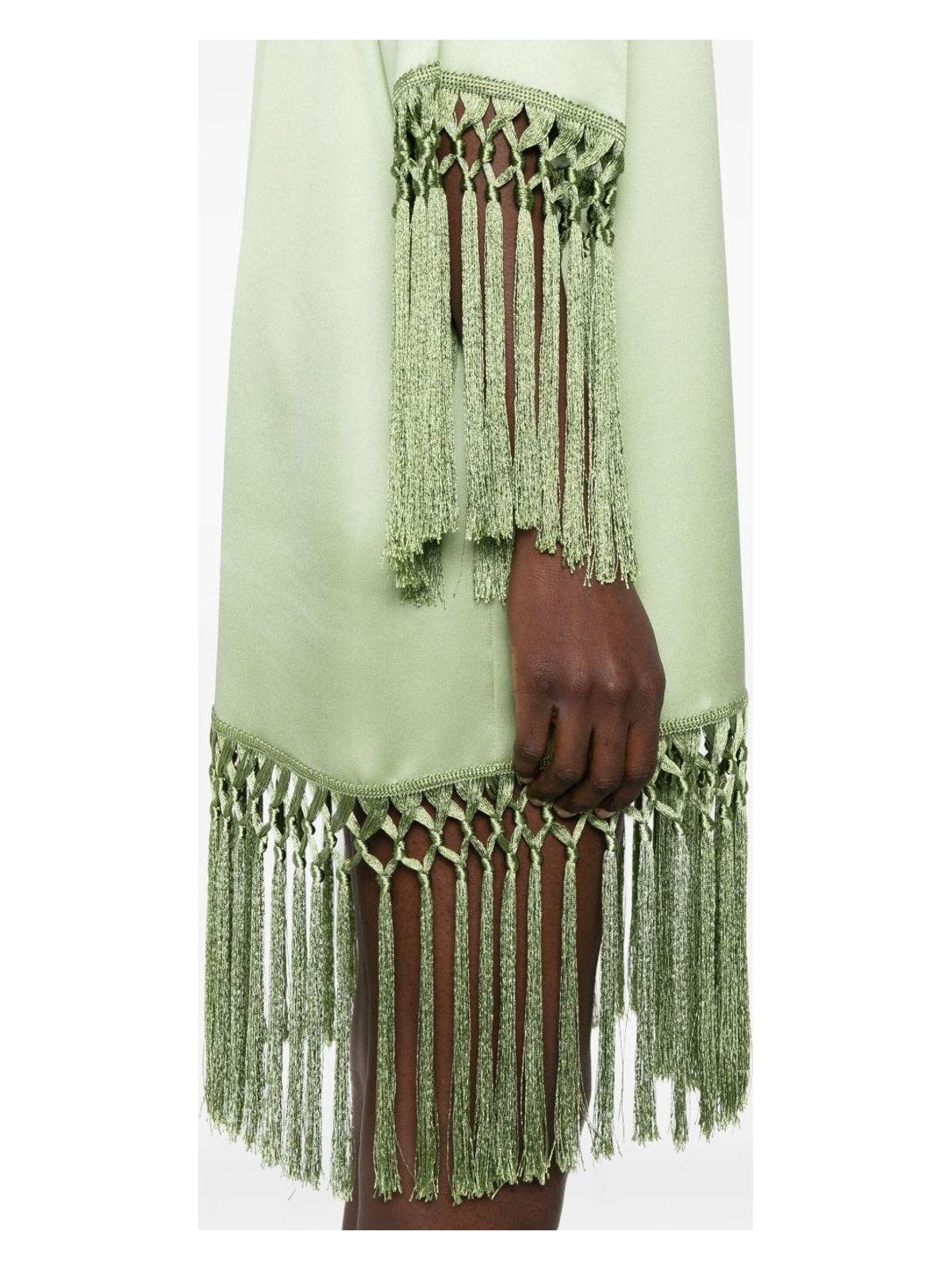 Valentino Women's Silk Tunic Dress in Green