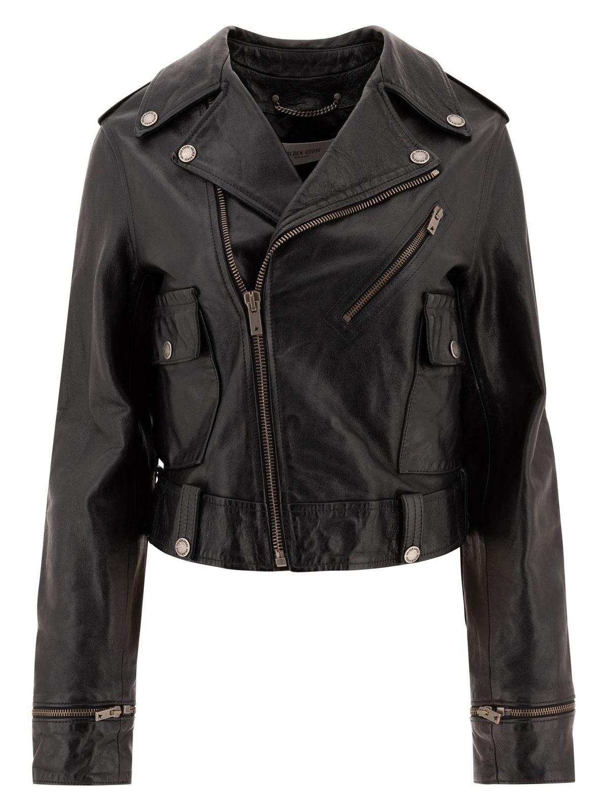 Golden Goose Women's Nevada Leather Biker Jacket
