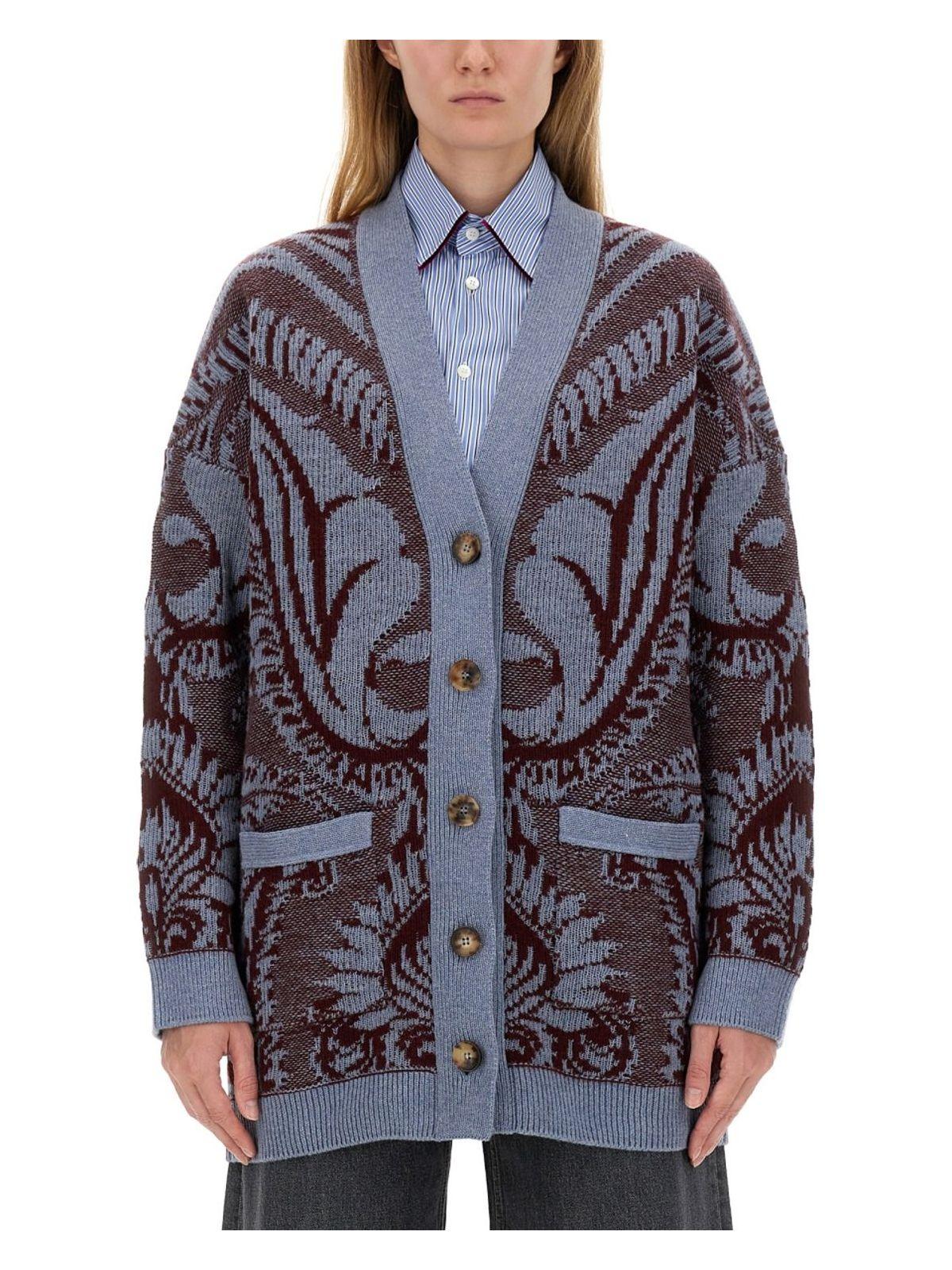 Etro Women's Jacquard Wool Cardigan