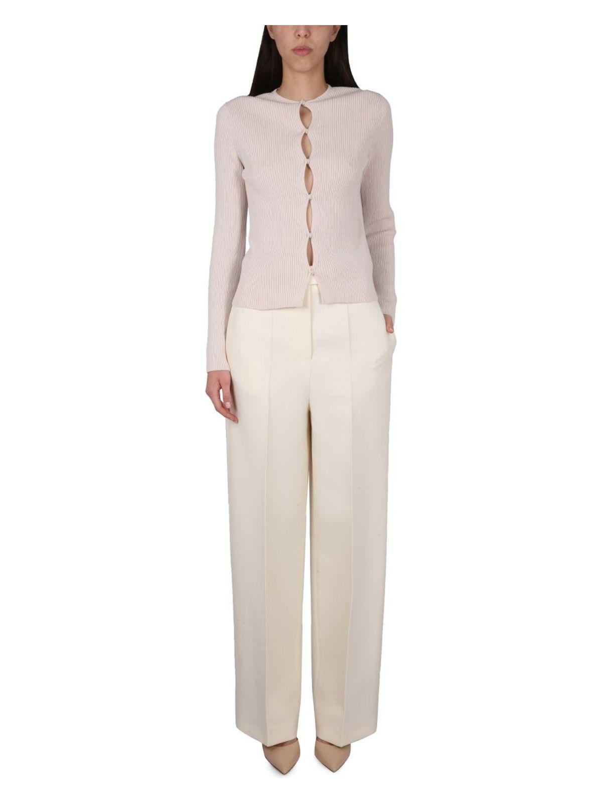 Fendi Women's Cotton Cardigan in Beige