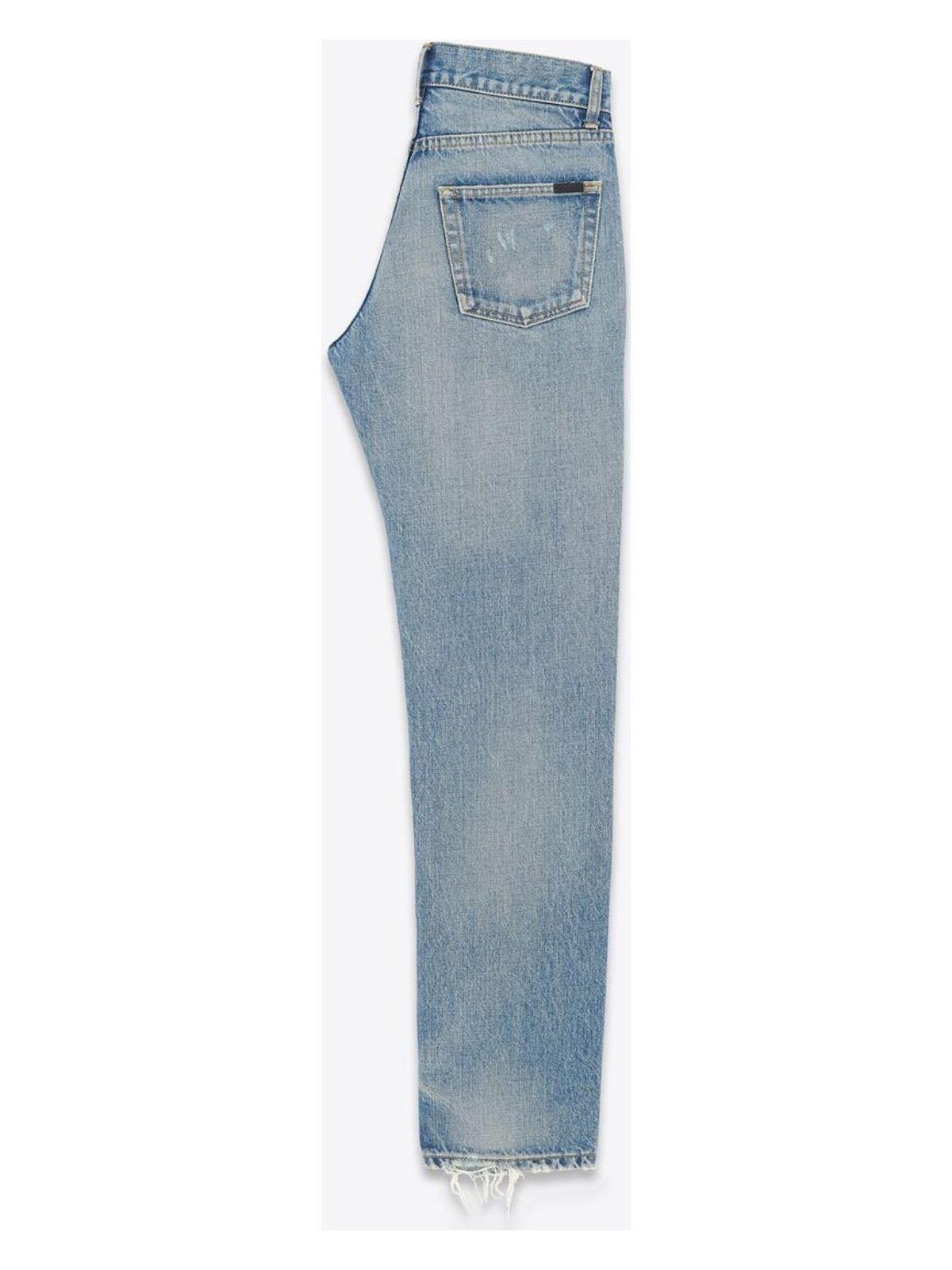 Saint Laurent Men's Straight Leg Jeans