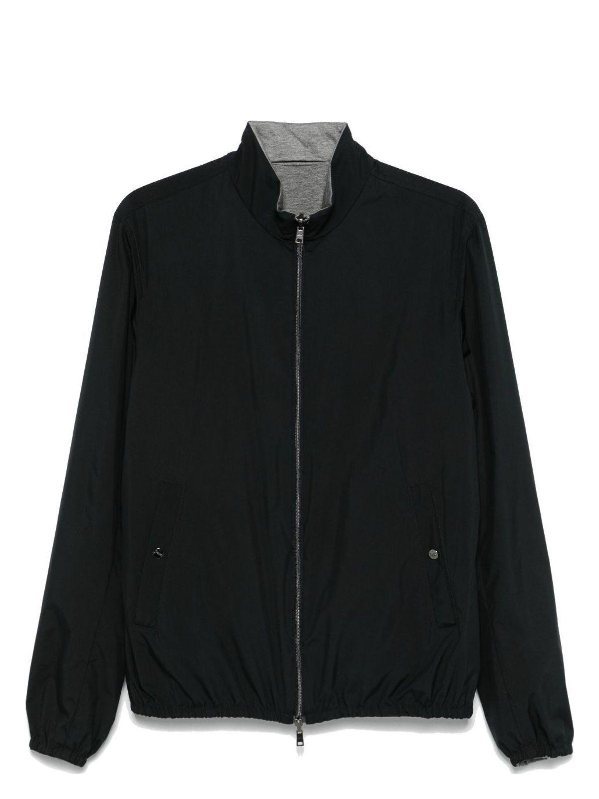 Herno Men's Reversible Jacket in 9200 Blu Navy