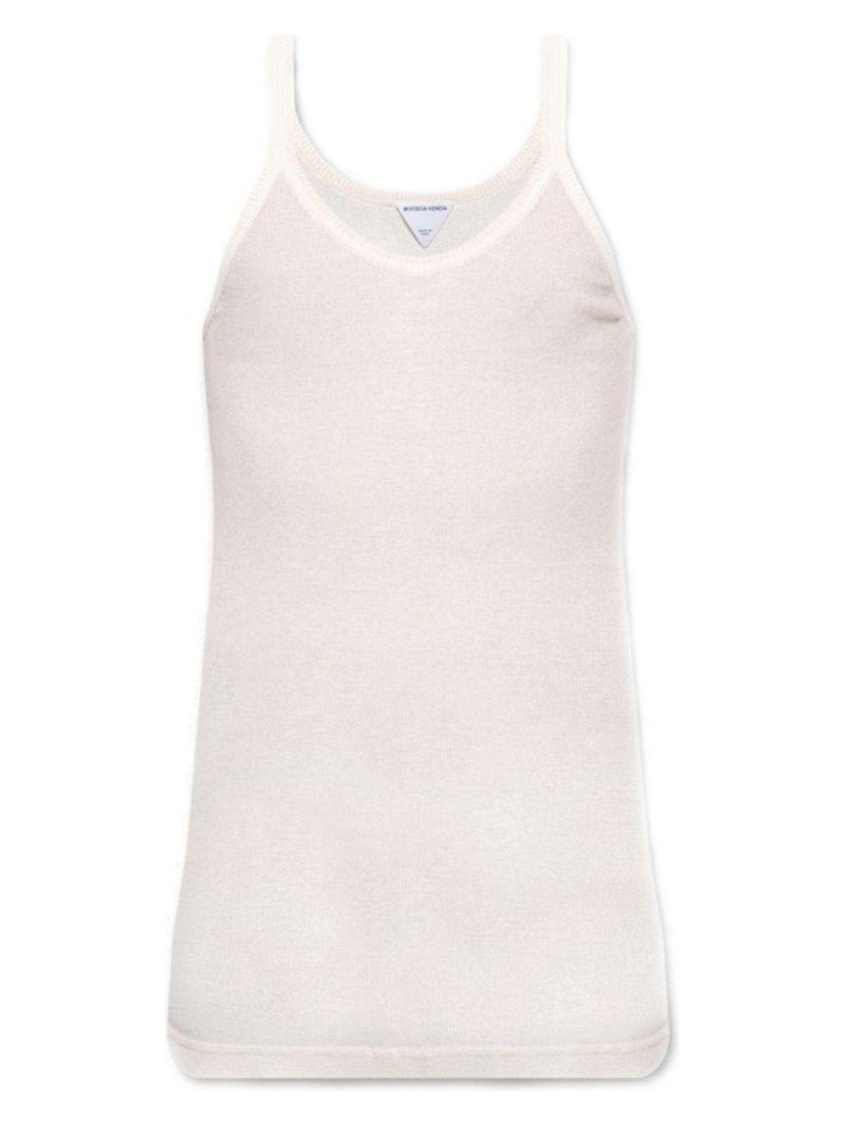 Bottega Veneta Men's Cotton Tank Top in White