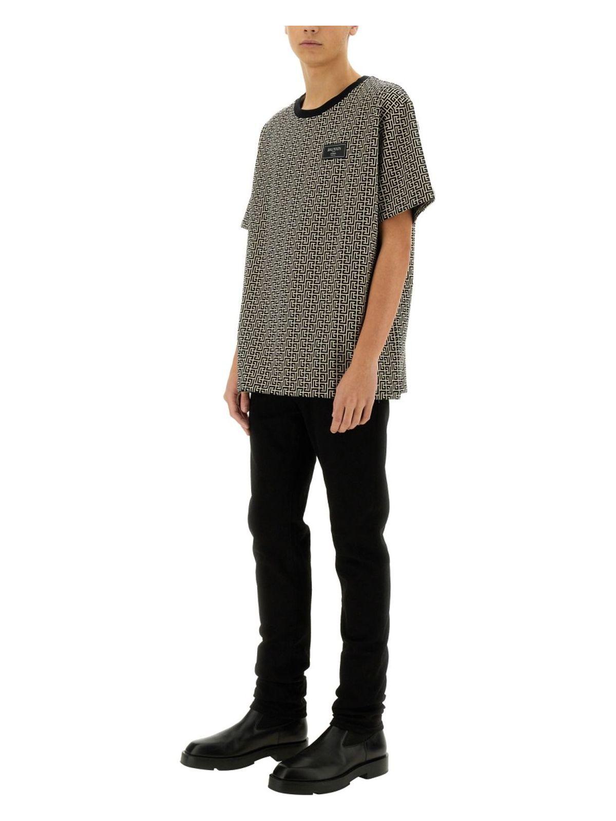 Balmain Men's T-Shirt With Monogram