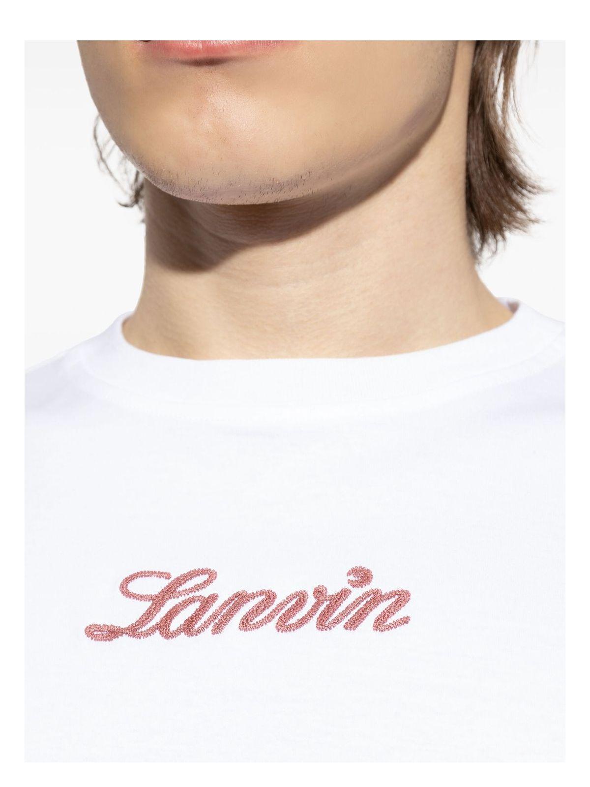 Lanvin Bouclette Script Logo T-Shirt