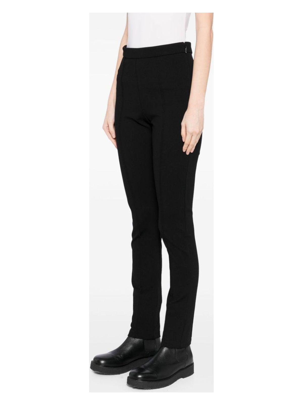 Moncler Women's Stretch Gabardine Trousers in Black