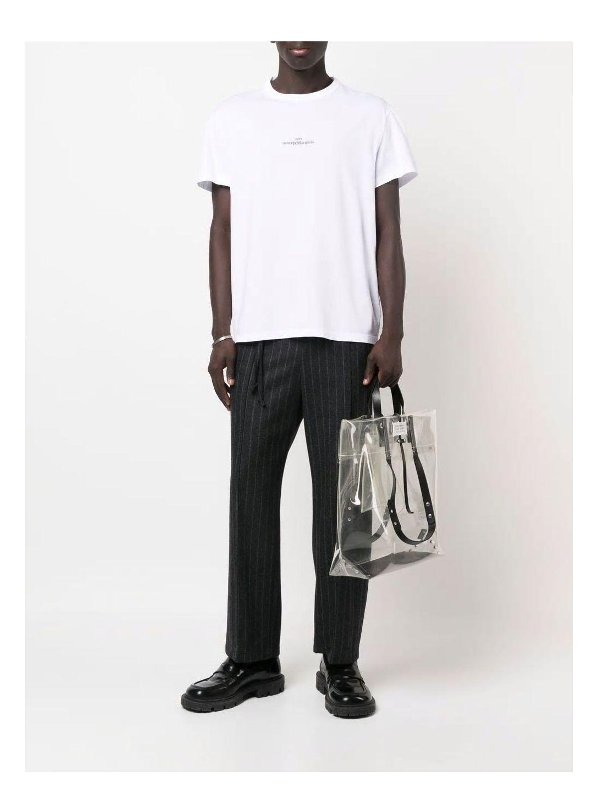 Maison Margiela Men's Distorted Logo T-Shirt