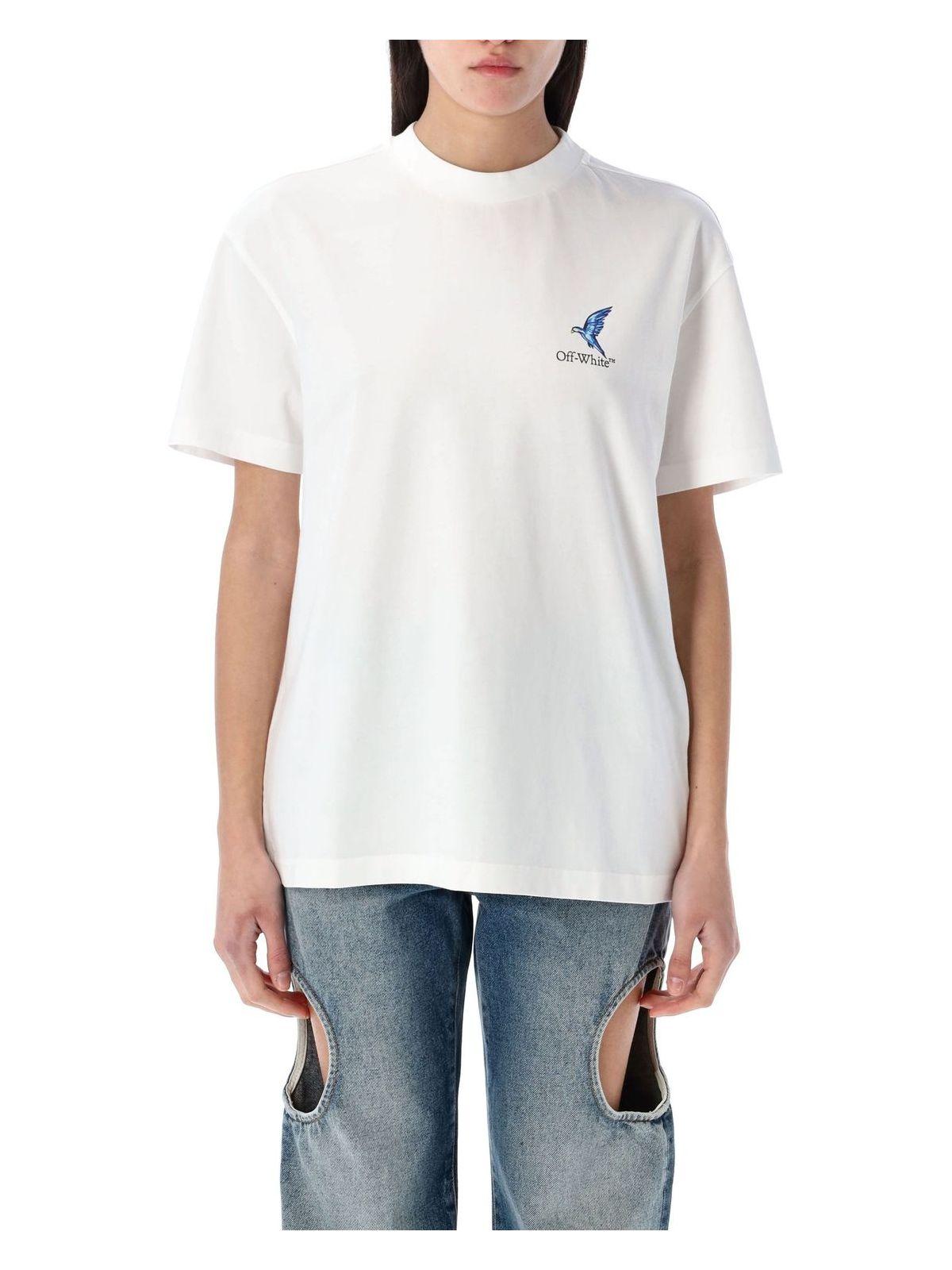 Off-White Women's Logo Print T-Shirt and Fresco Arrow T-Shirt