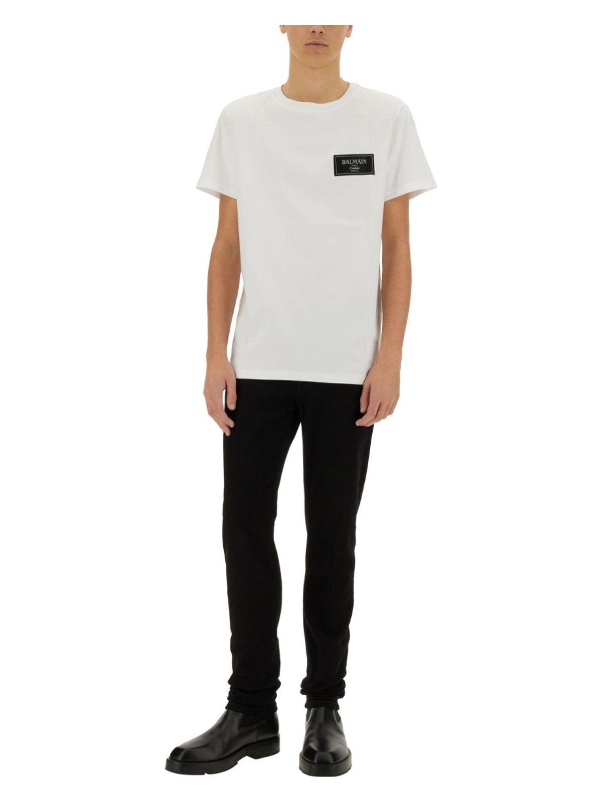 Balmain Men's T-Shirt With Logo