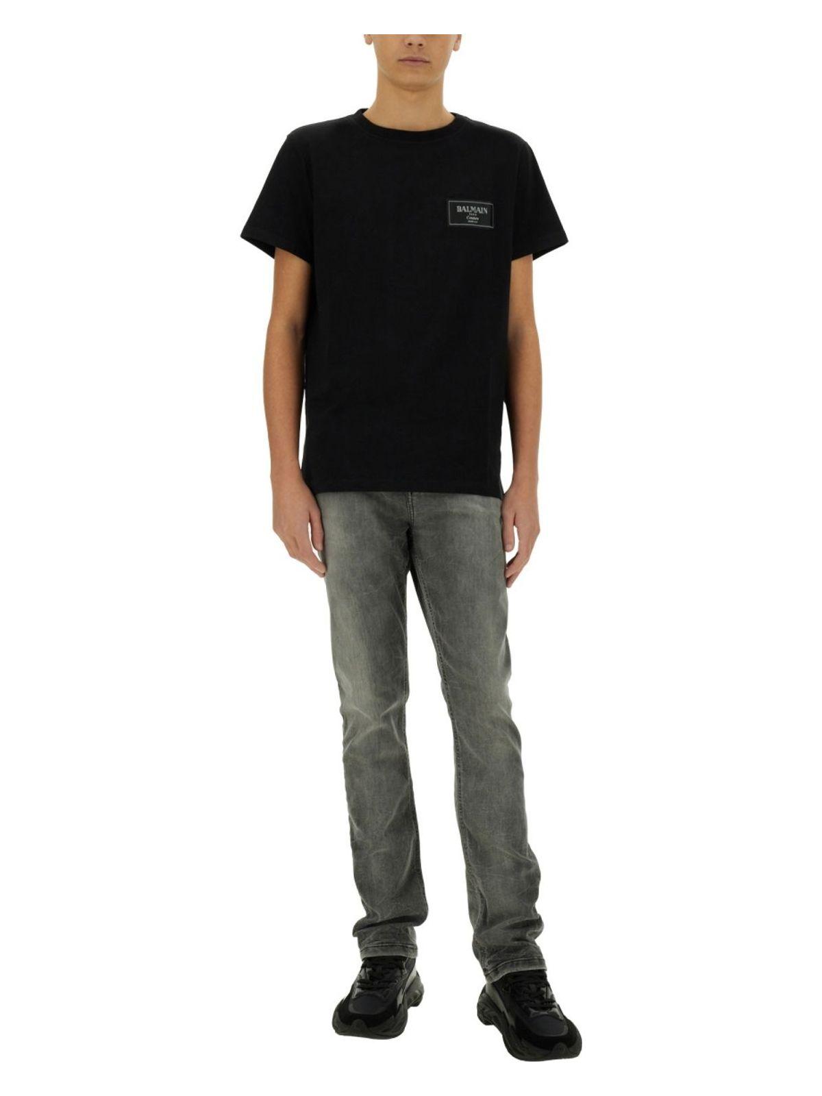 Balmain Men's T-Shirt With Logo