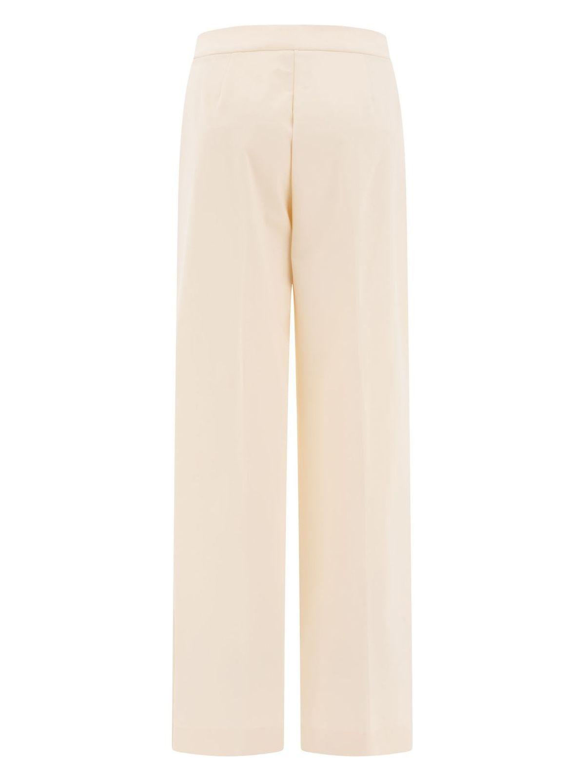 Max Mara Women's Trousers in White