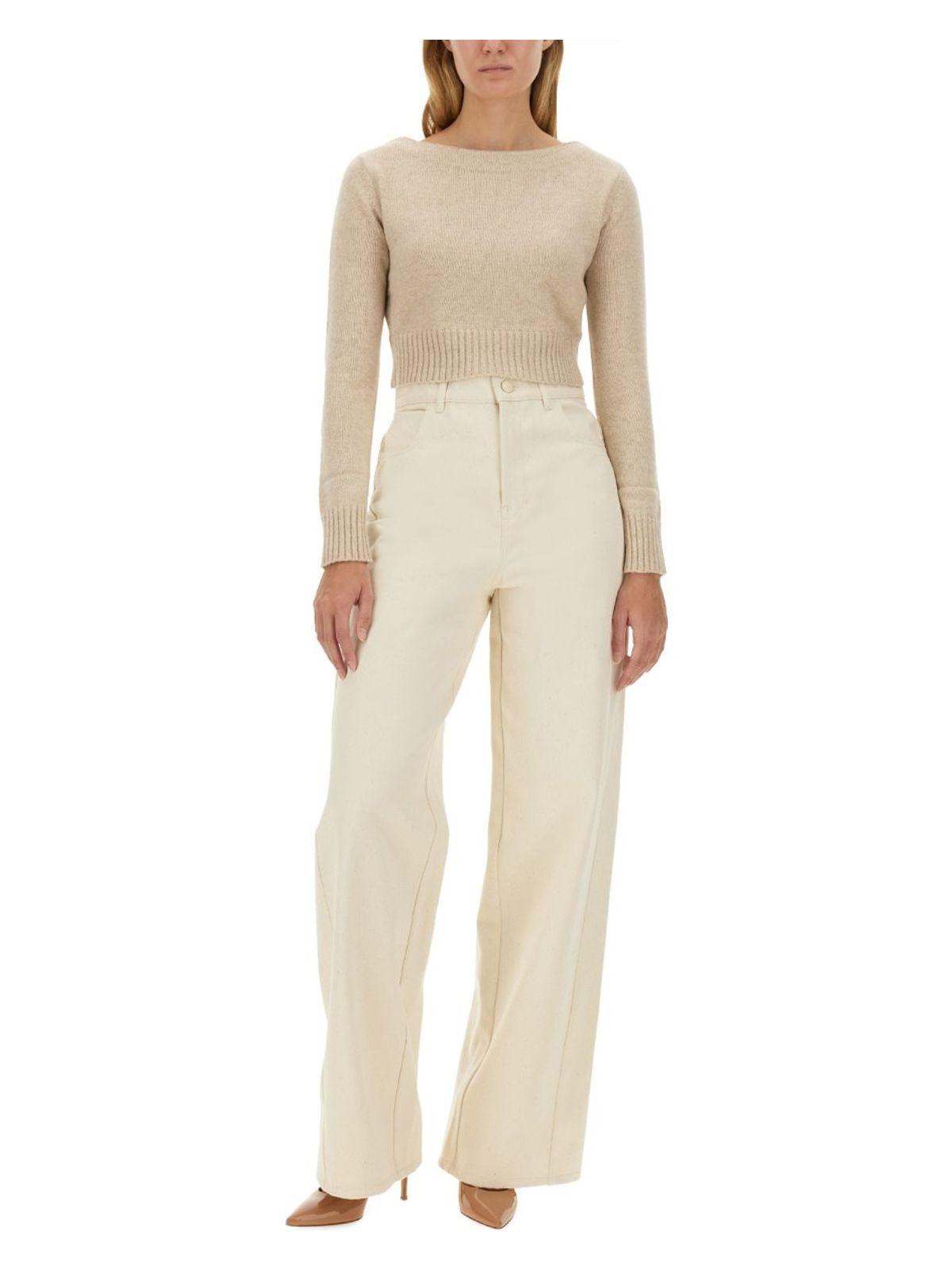 Max Mara Women's Shirt Angri in Beige and Blue