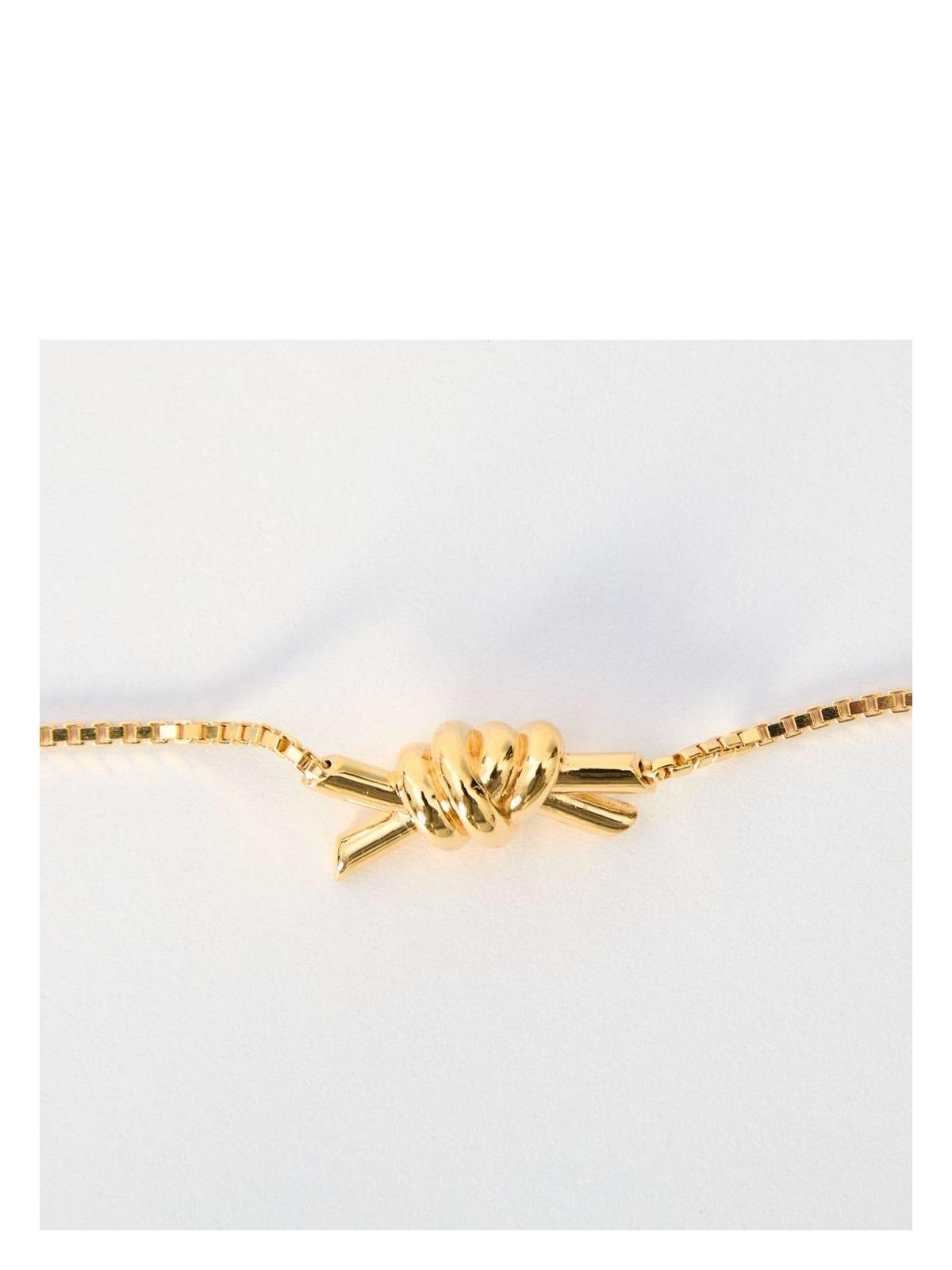 Bottega Veneta Women's Knot Bracelet in Gold