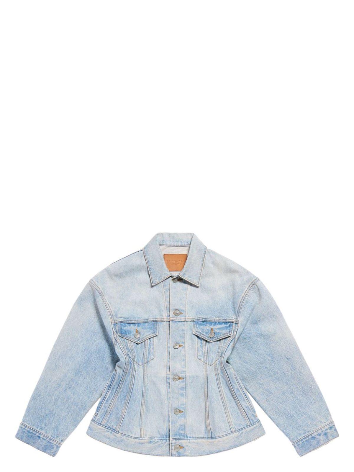 Balenciaga Women's Hourglass Jacket in Denim