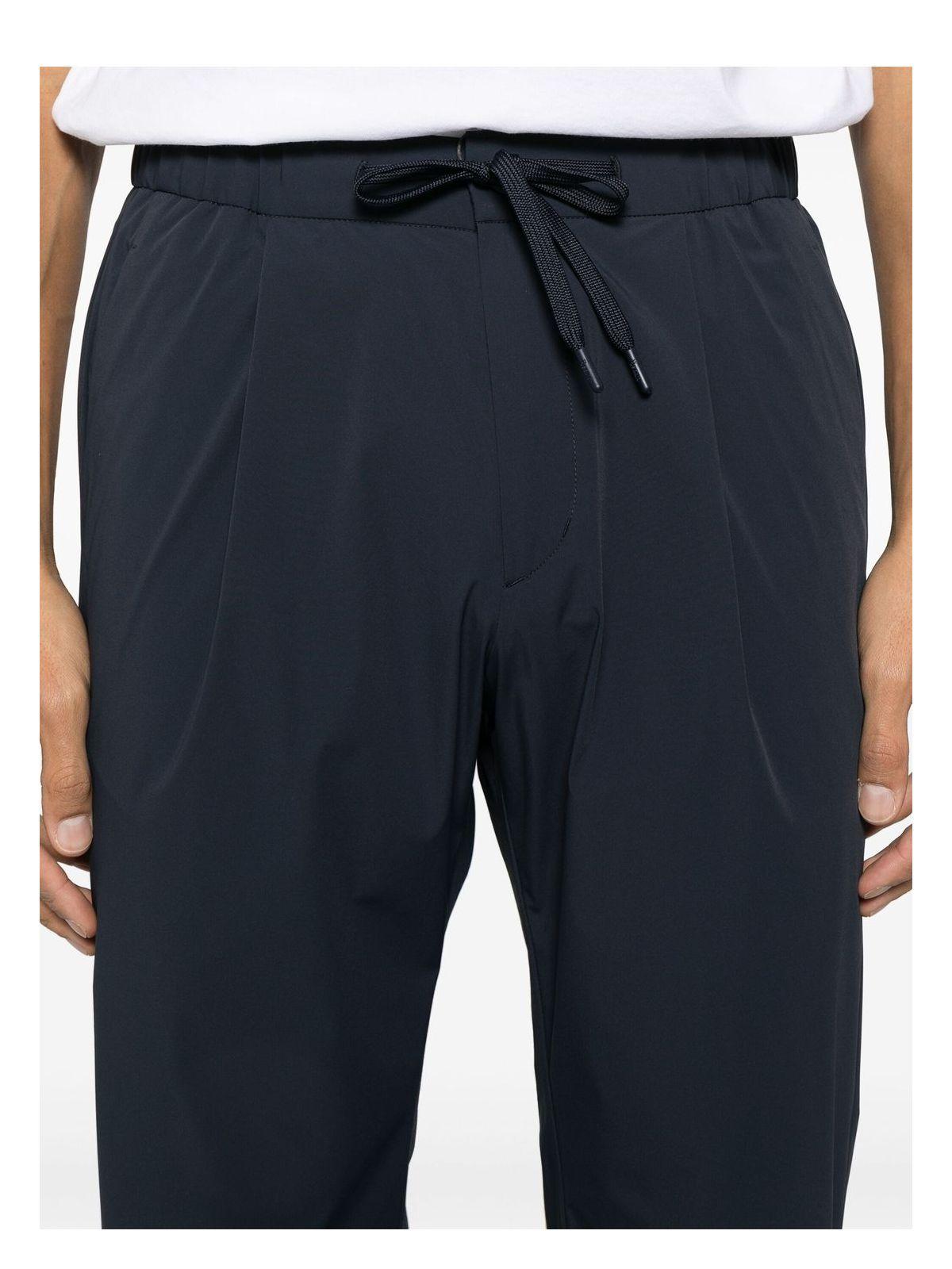Herno Maestro Dark Blue Elegant Trousers