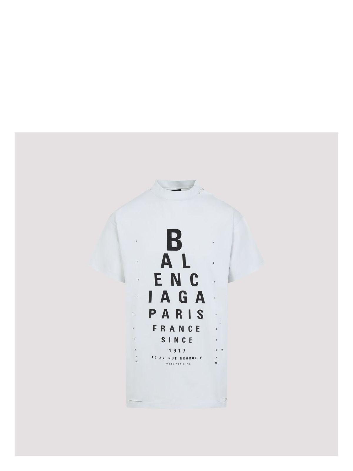 Balenciaga Optical Oversized T-shirt
