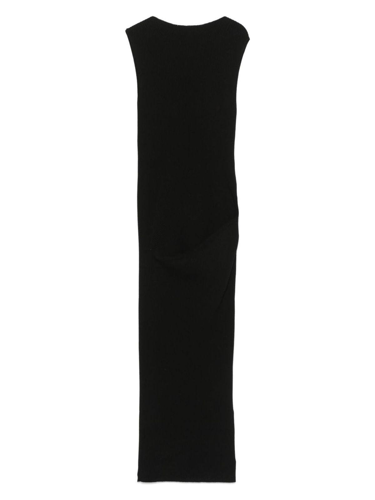 Rick Owens Women's 100% Cotton Dress in Black