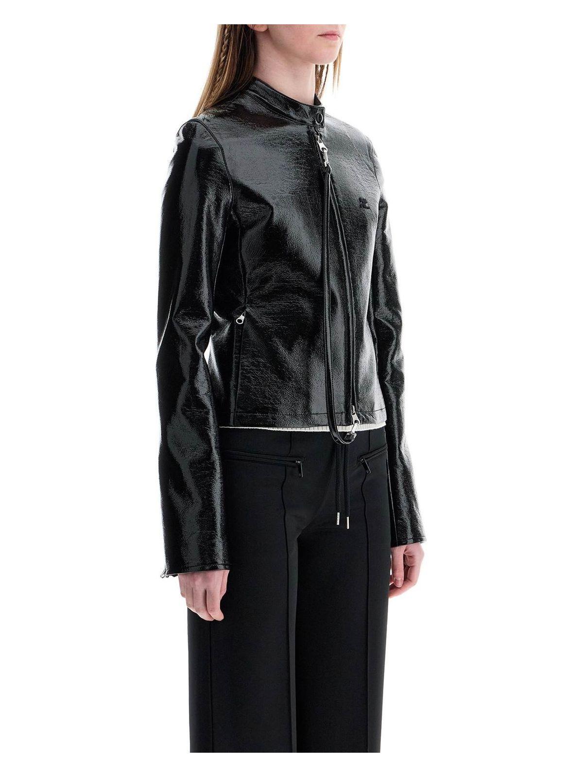 Courrèges Women's Shiny Zip Jacket