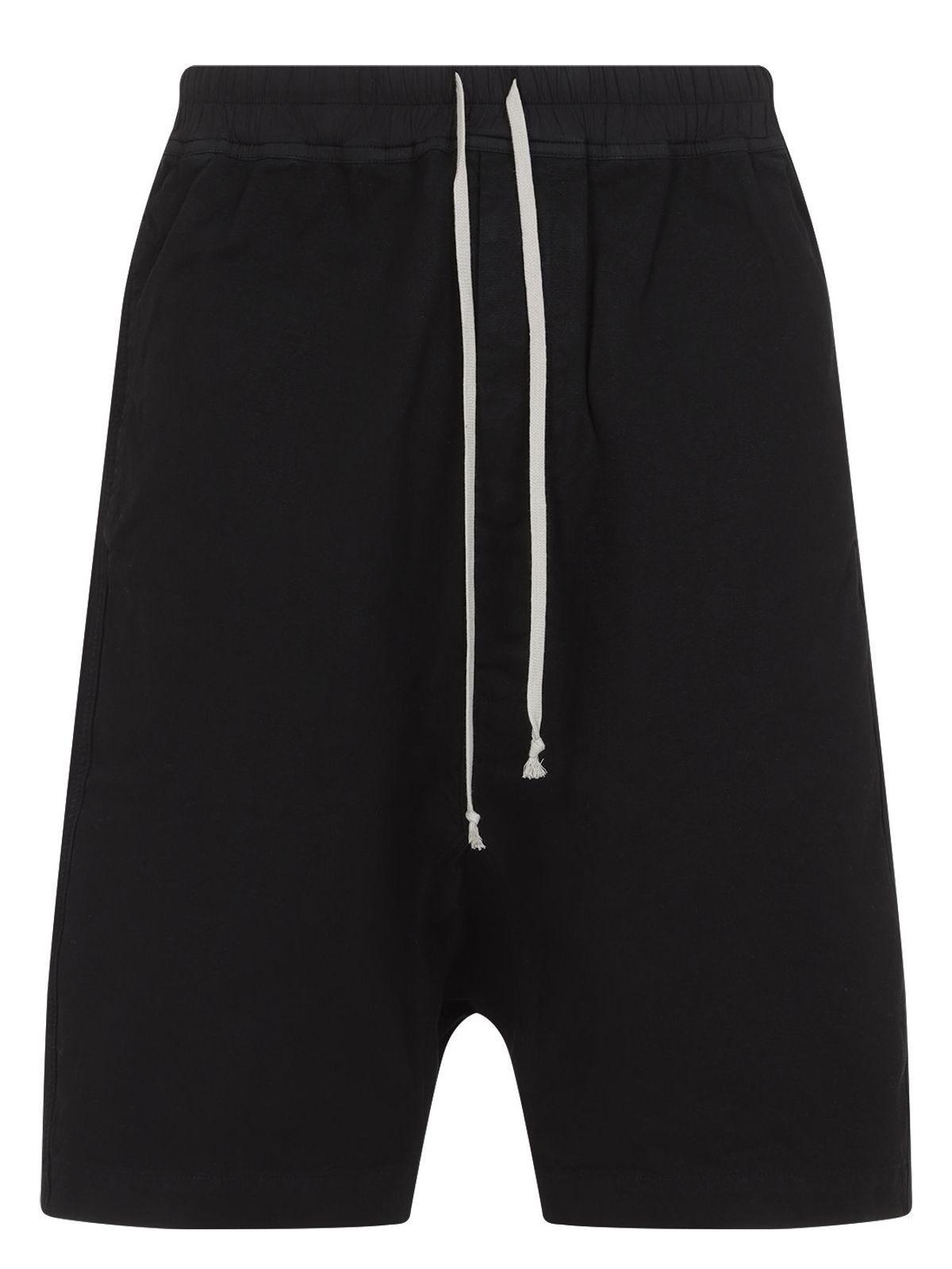 Drkshdw Men's Drawstring Pods Shorts in Black