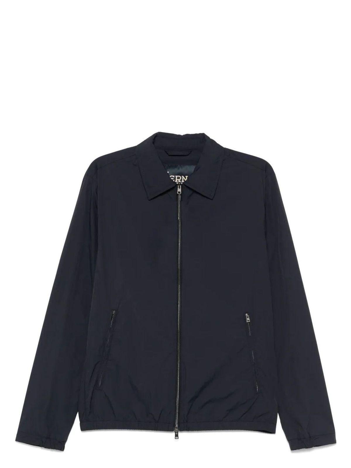 Herno Men's Jacket in Blu Navy