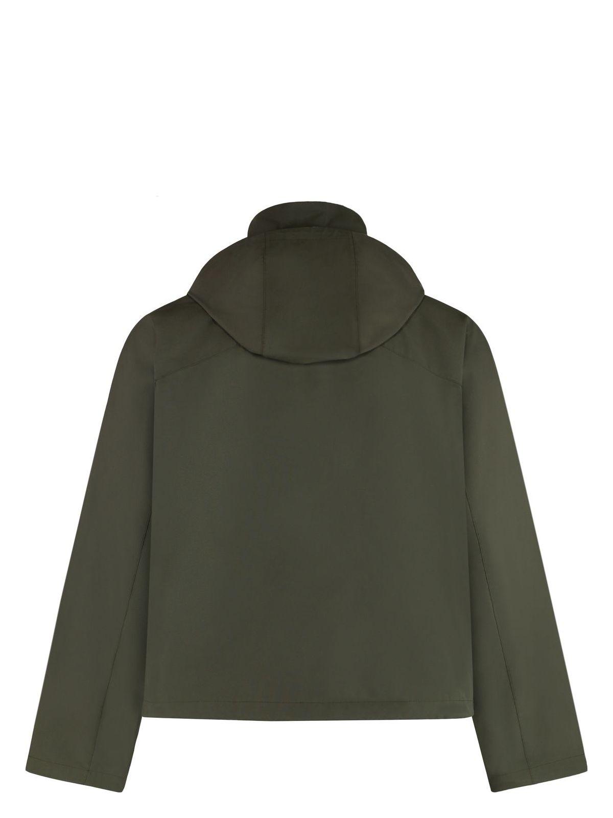 Bottega Veneta Men's Techno Fabric Jacket in Green