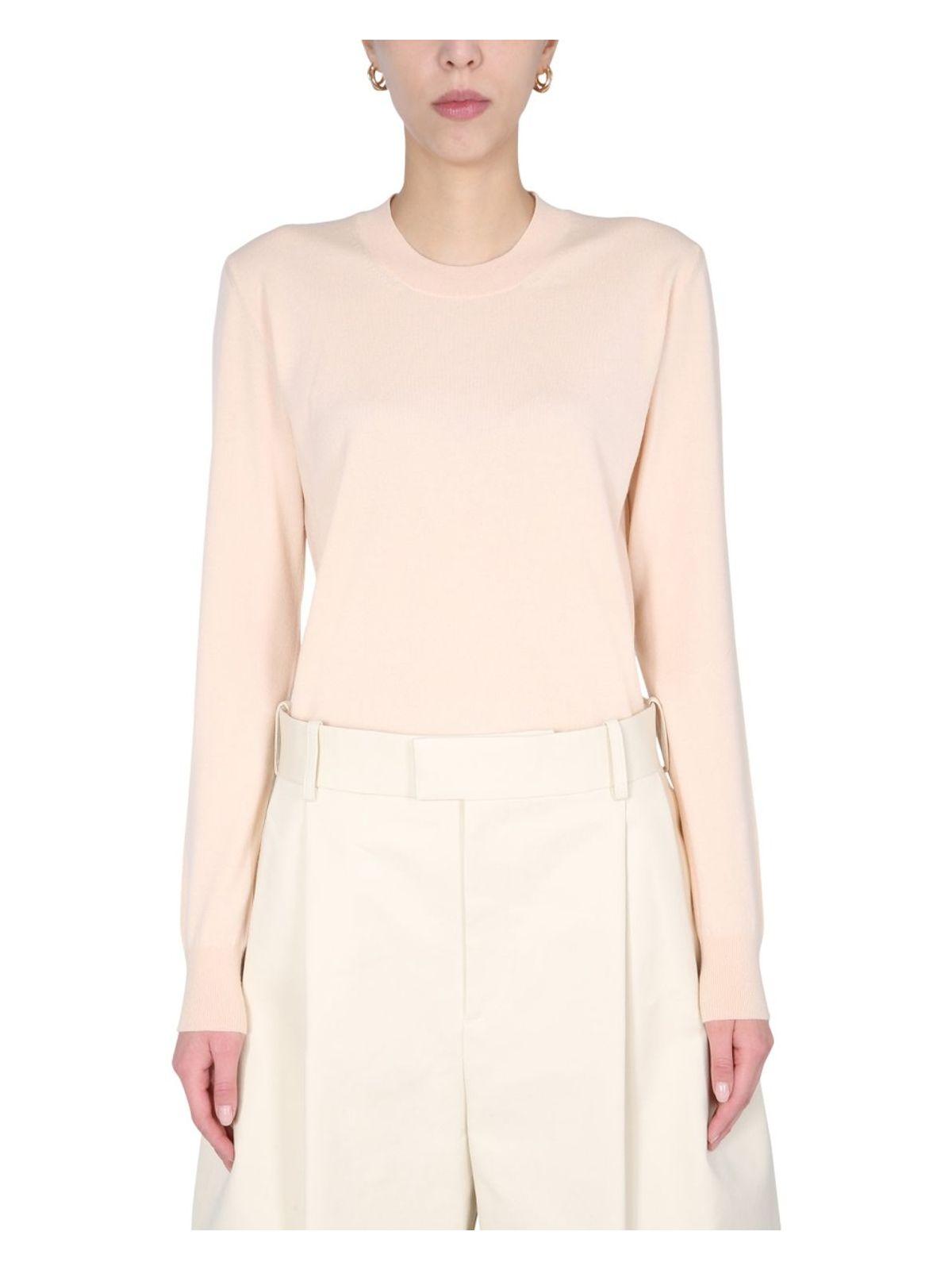 Bottega Veneta Women's Lightweight Long Sleeved Sweater in Pink