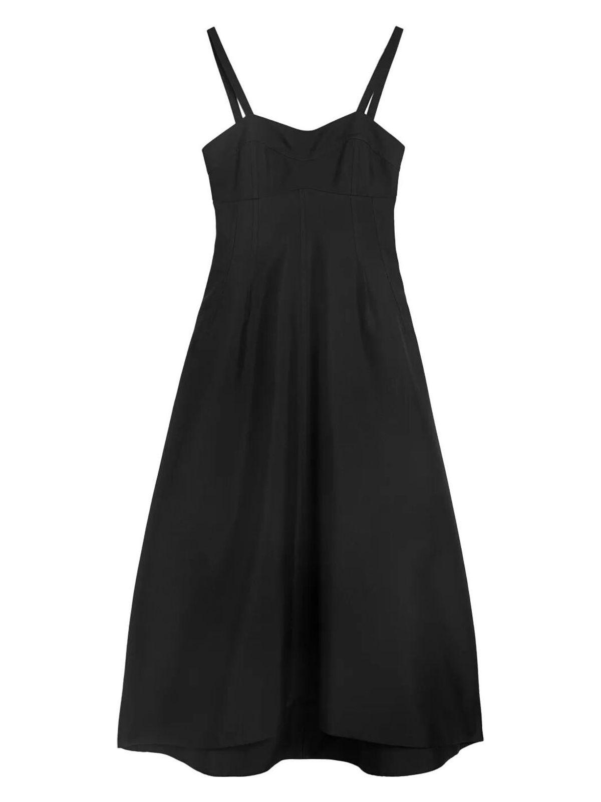 Jil Sander Women's W Dress 10 in Black