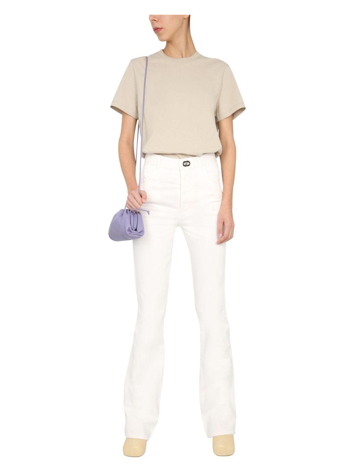 Bottega Veneta Women's Flare Jeans in White