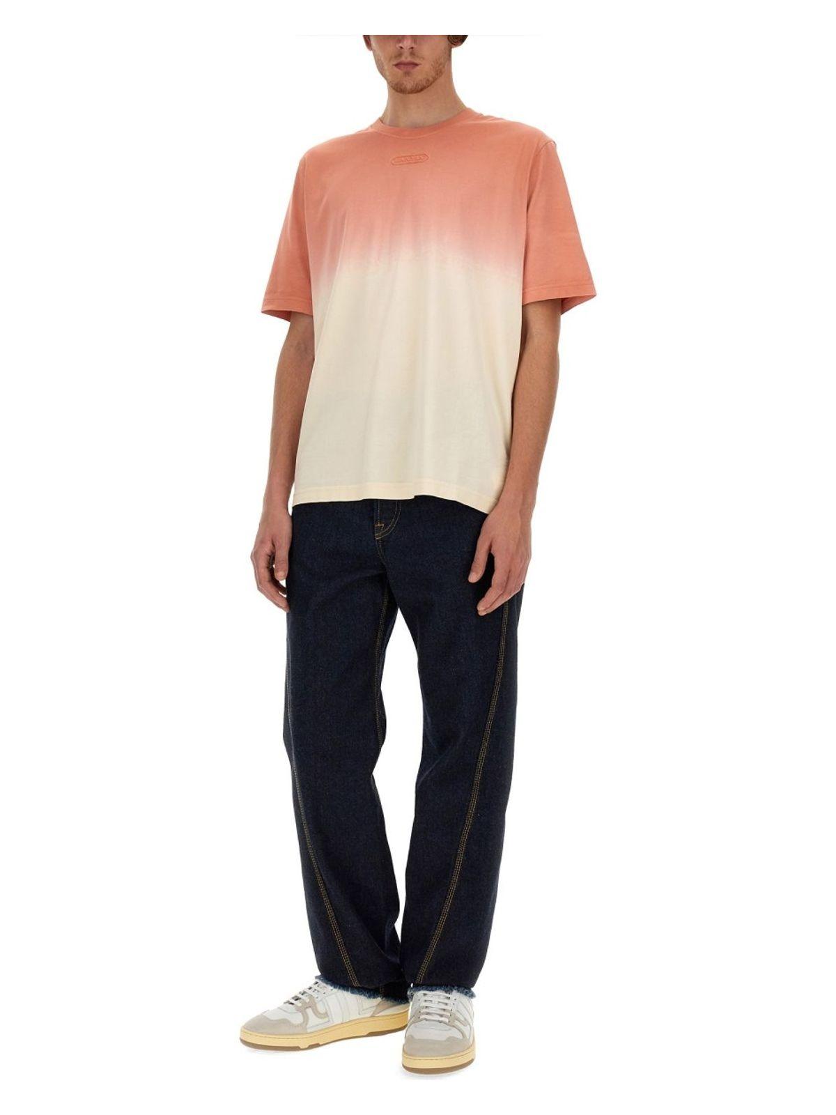 Lanvin Men's Twisted Jeans in Blue