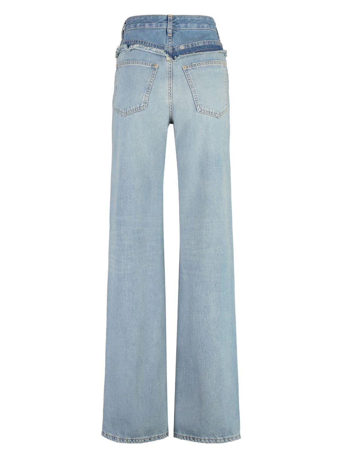 Givenchy Women's Oversize Jeans in Blue