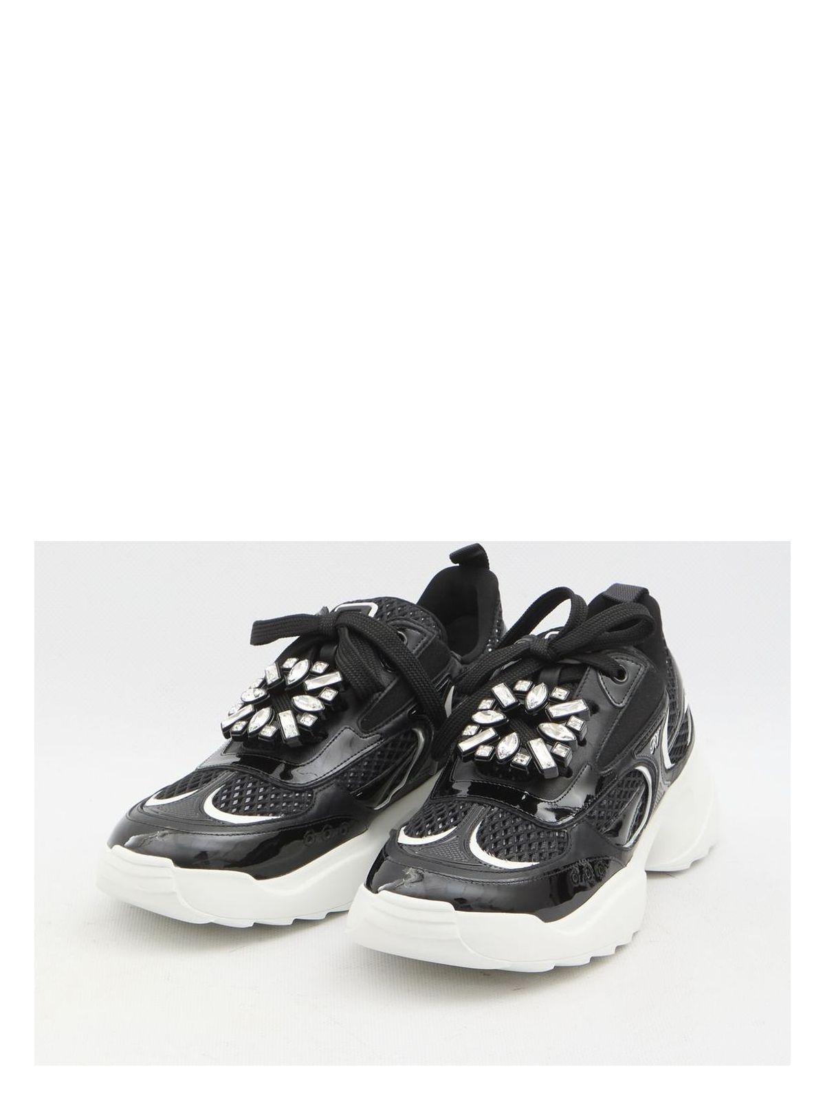 Roger Vivier Women's Viv' On The Run Sneakers in Black
