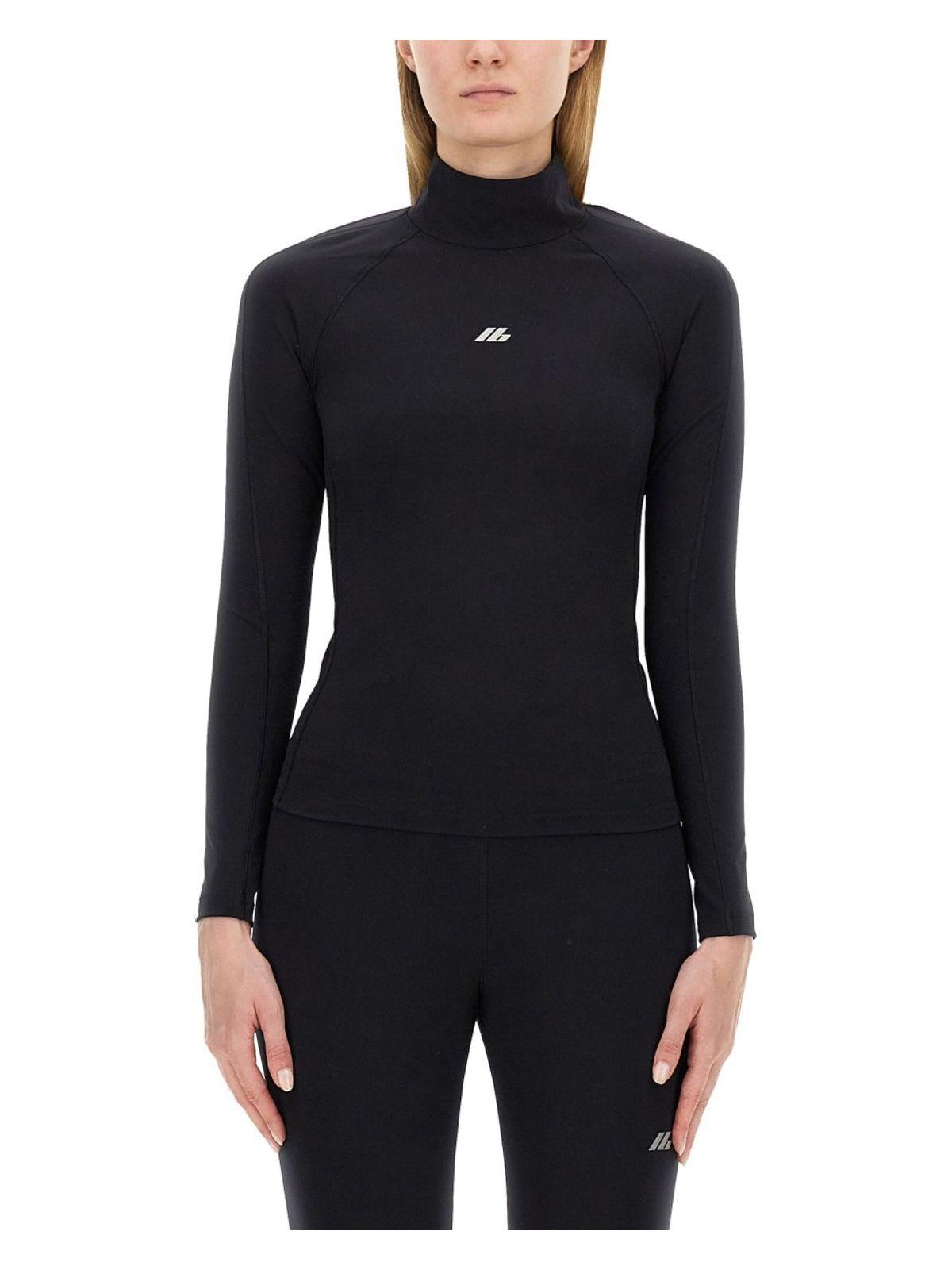 Balenciaga Women's Tops With Logo Top in Black
