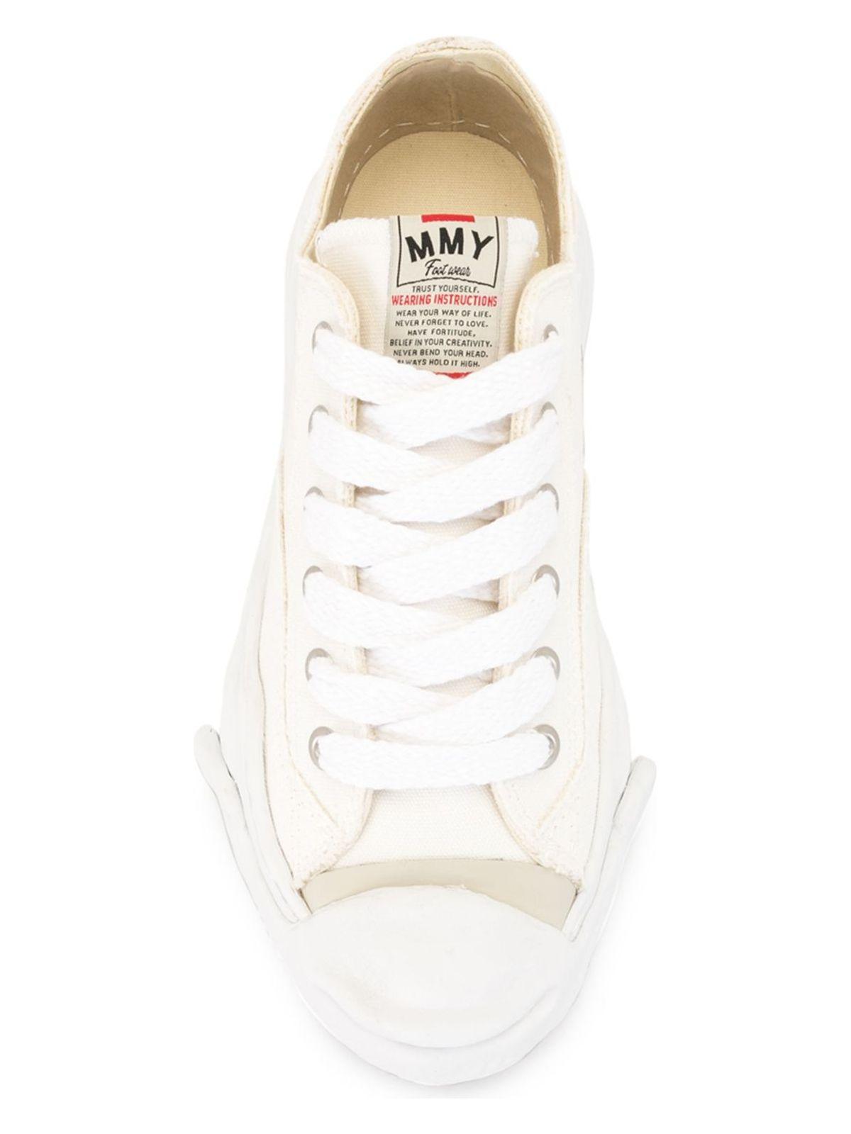 Maison Mihara Yasuhiro Hank Low Sneakers in White
