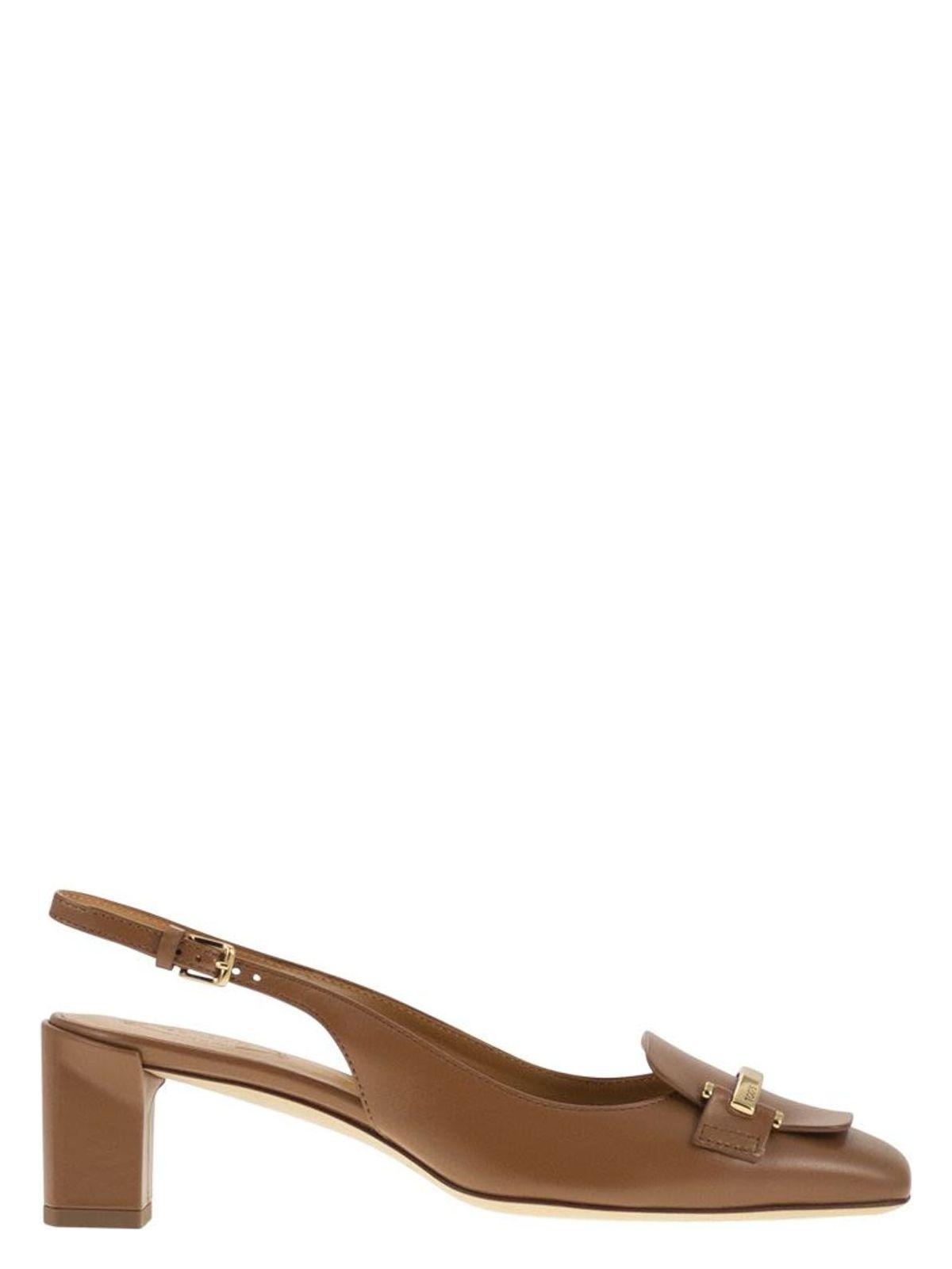 Tod's Women's Slingback Pumps and Leather Dècolletè Sandal