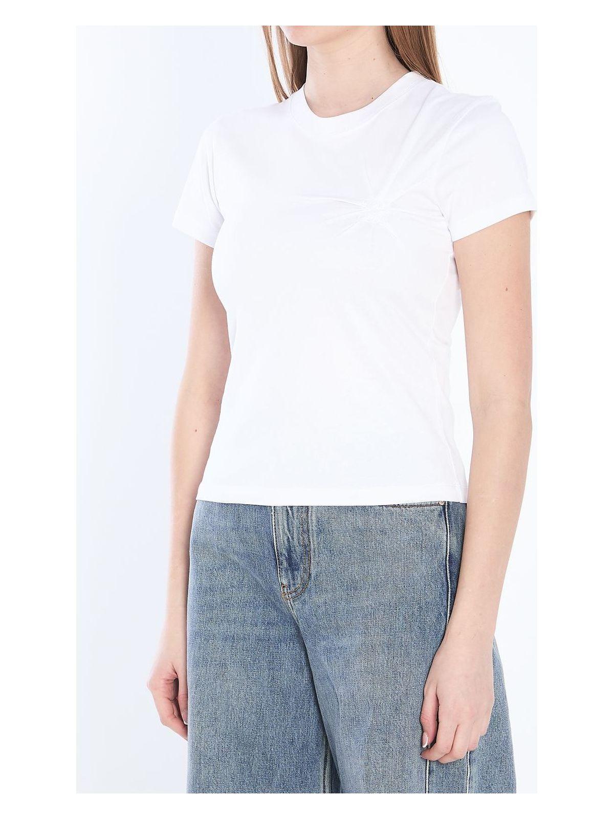 Loewe Women's Draped T-Shirt in White