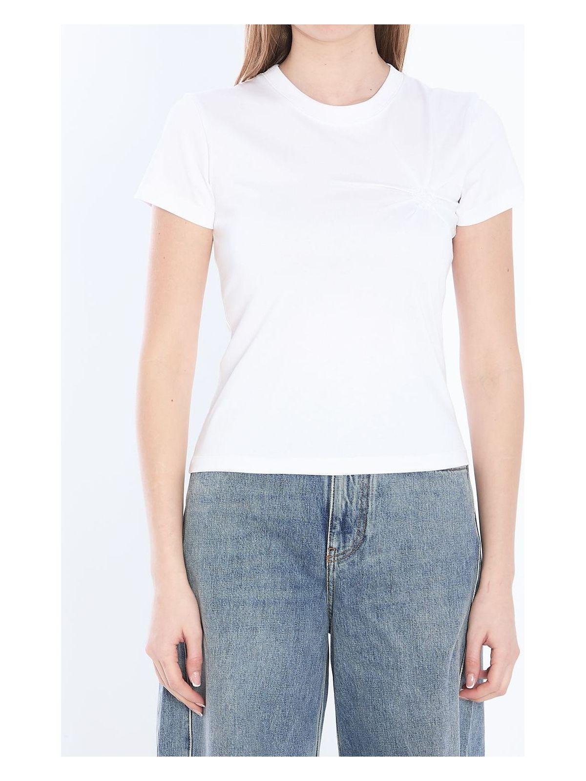 Loewe Women's Draped T-Shirt in White