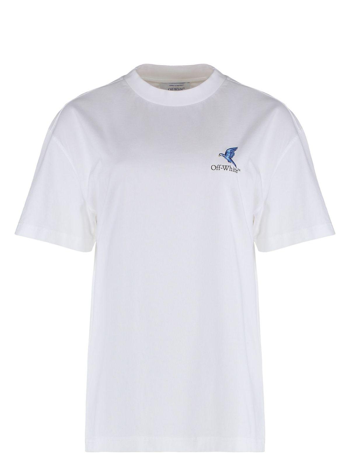 Off-White Women's Logo Print T-Shirt and Fresco Arrow T-Shirt
