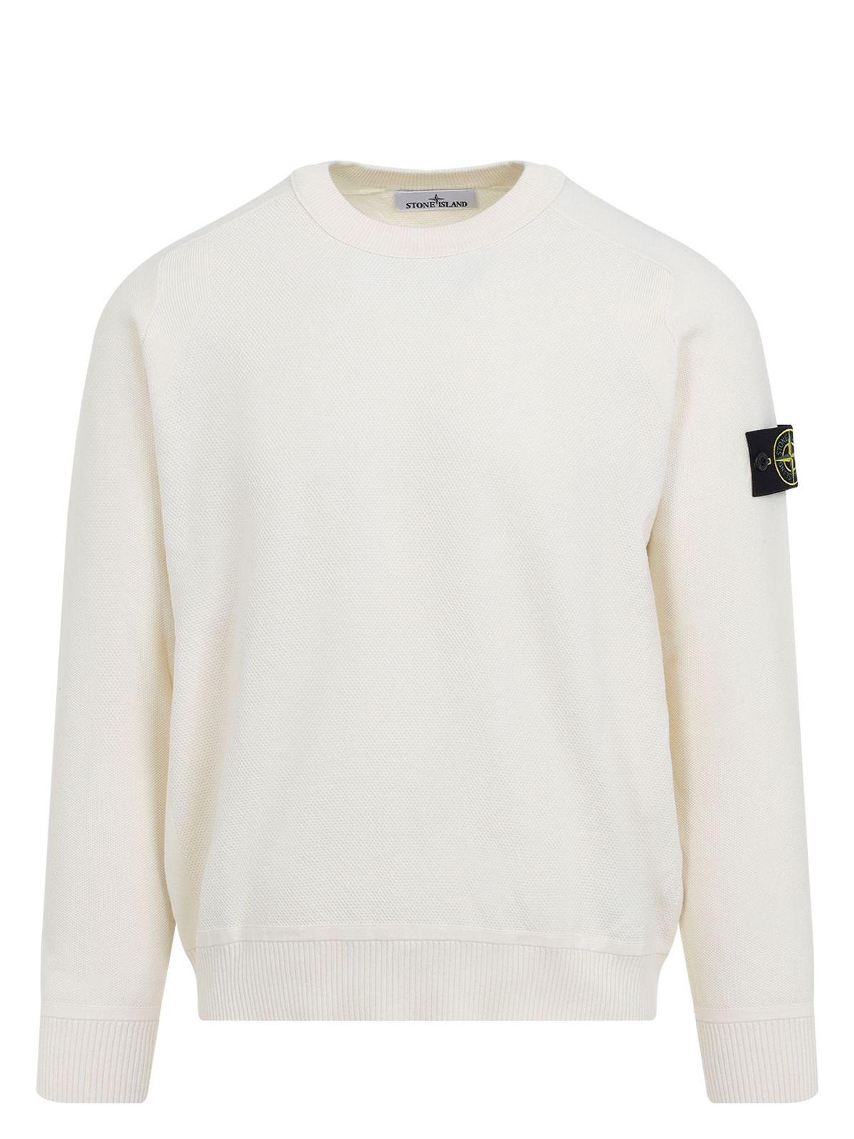 Stone Island Micro Stitch Sweatshirt in Blue